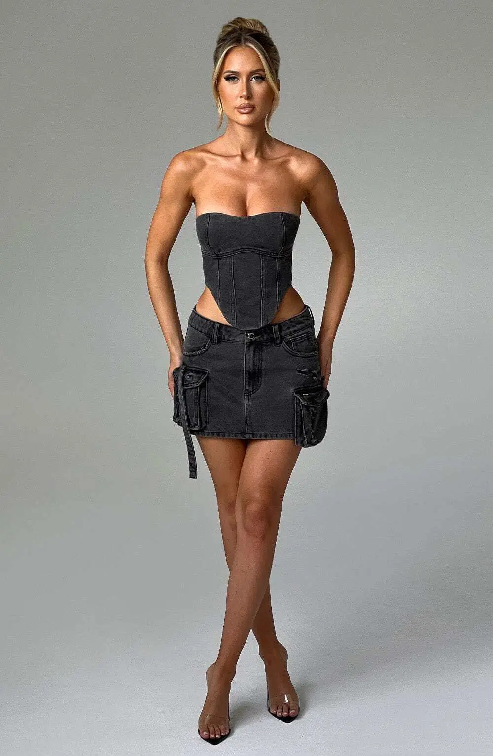 Yasie Corset - Black - Image 4