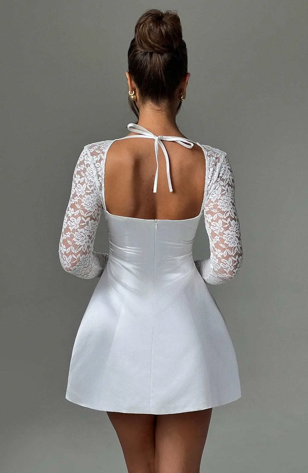 Sadie Mini Dress - Ivory - Image 2