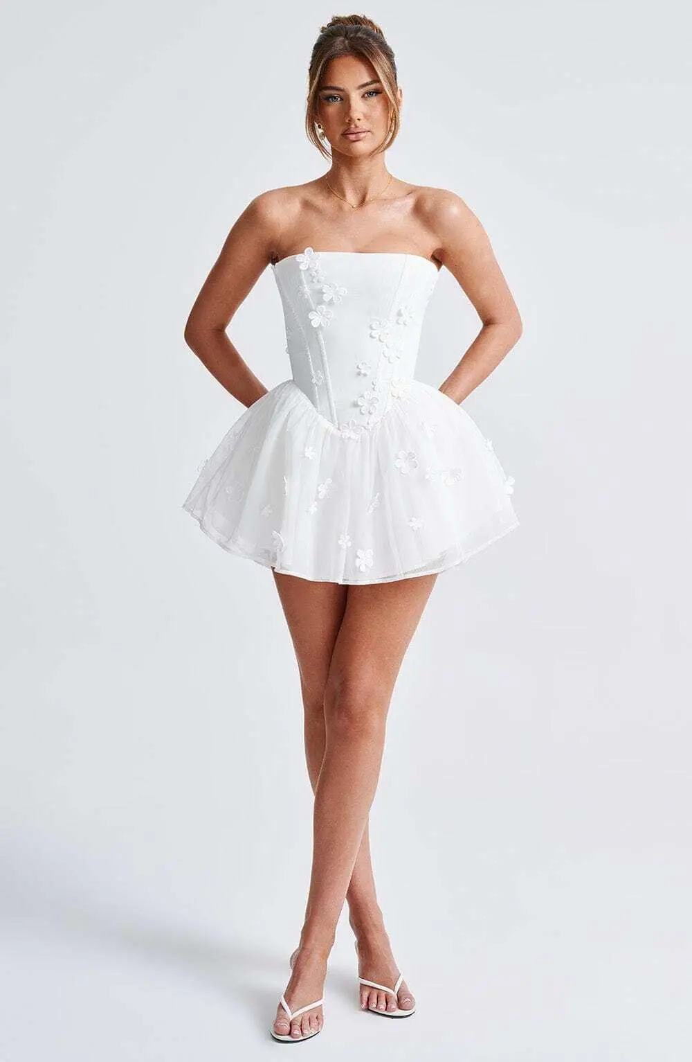 Justina Playsuit - Ivory - Image 9