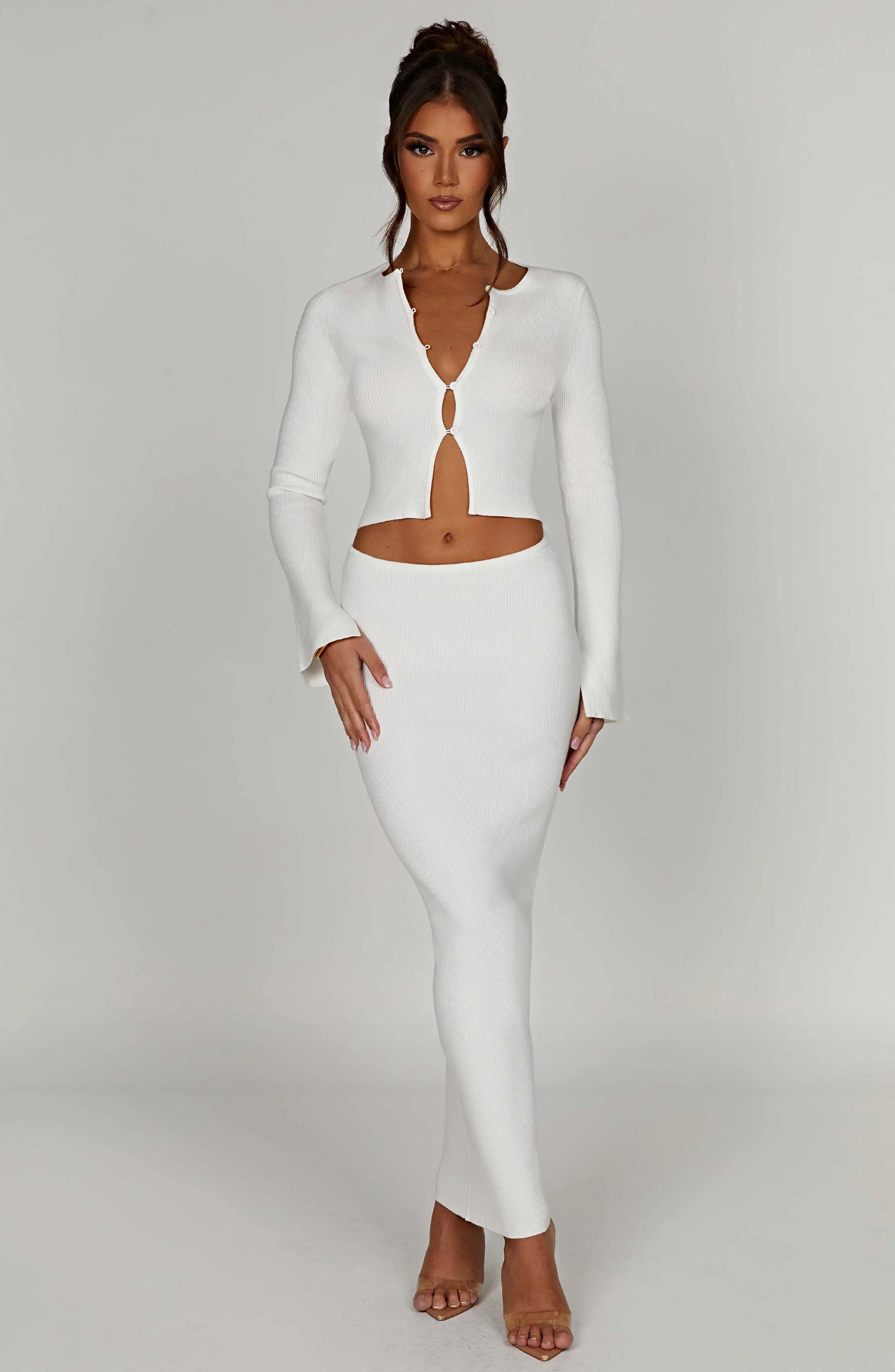 Elia Maxi Skirt - White - Image 7