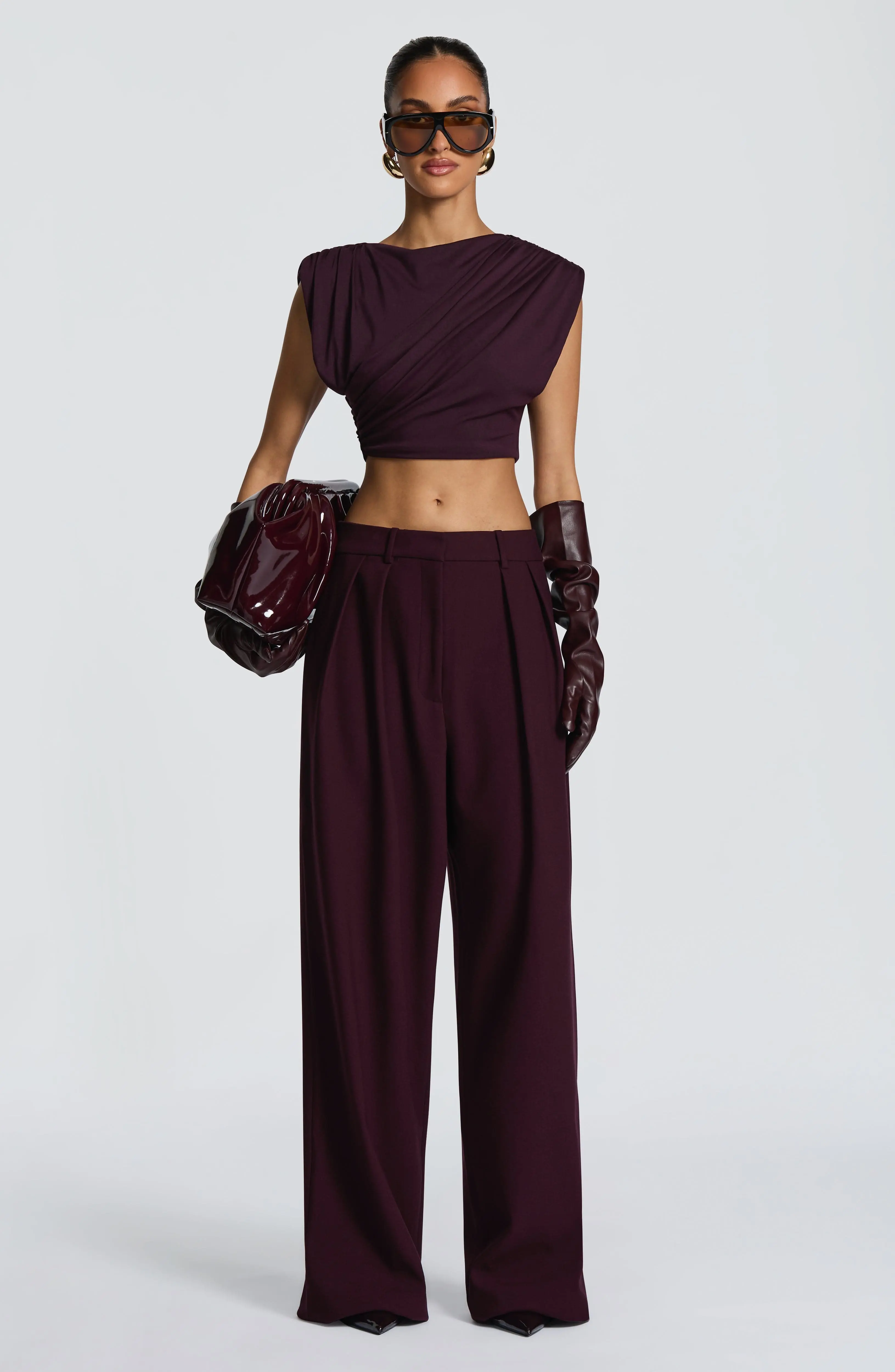 Kirsty Pants - Plum - Image 16