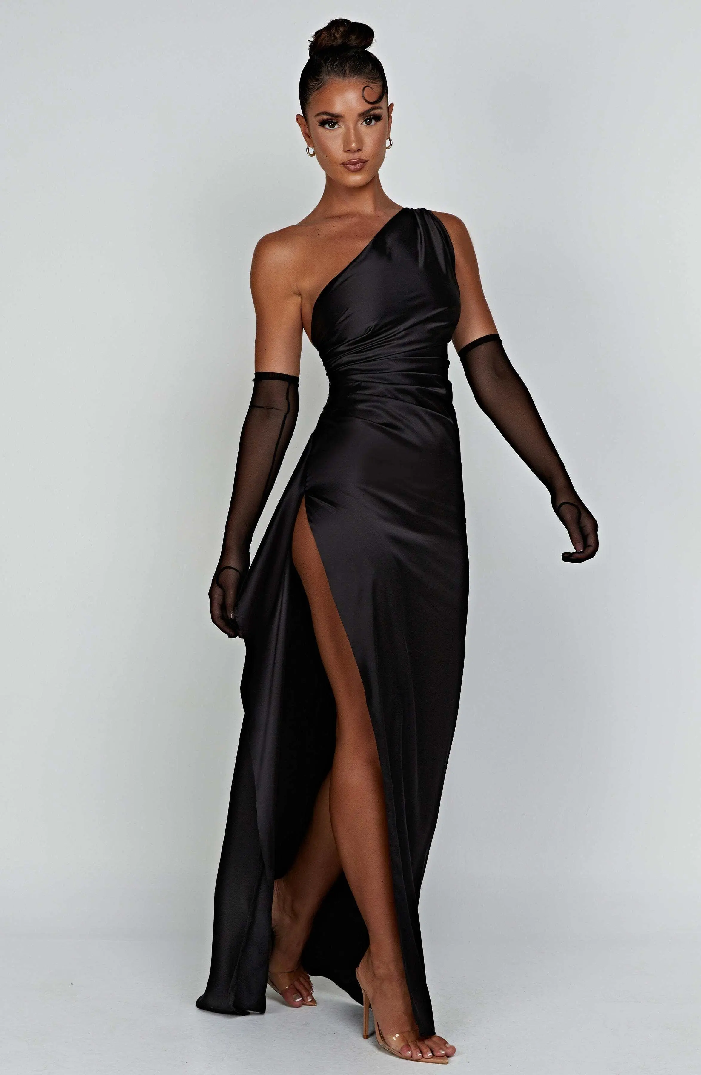 Ariel Maxi Dress - Black - Image 15