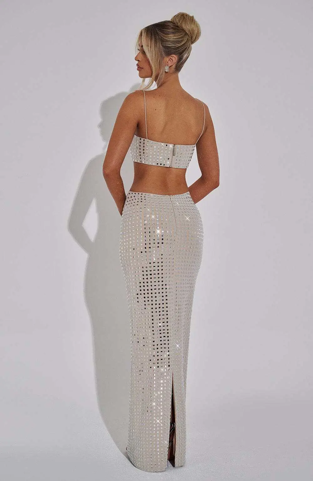Dimity Maxi Skirt - Nude - Image 8