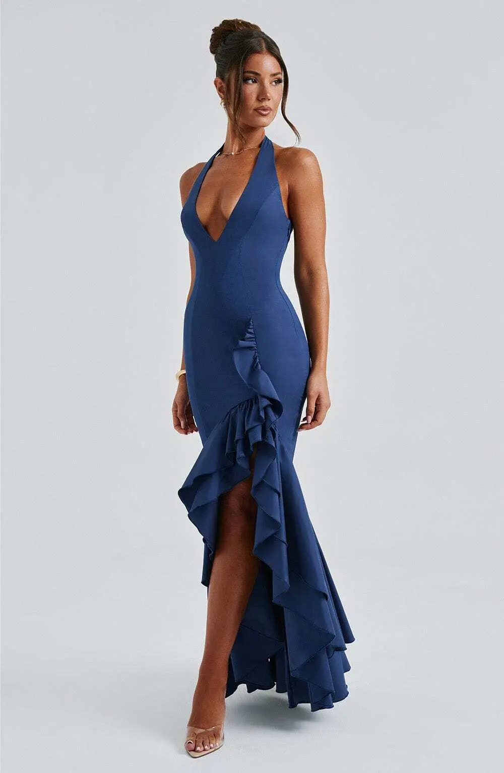 Veronique Maxi Dress - Navy - Image 2