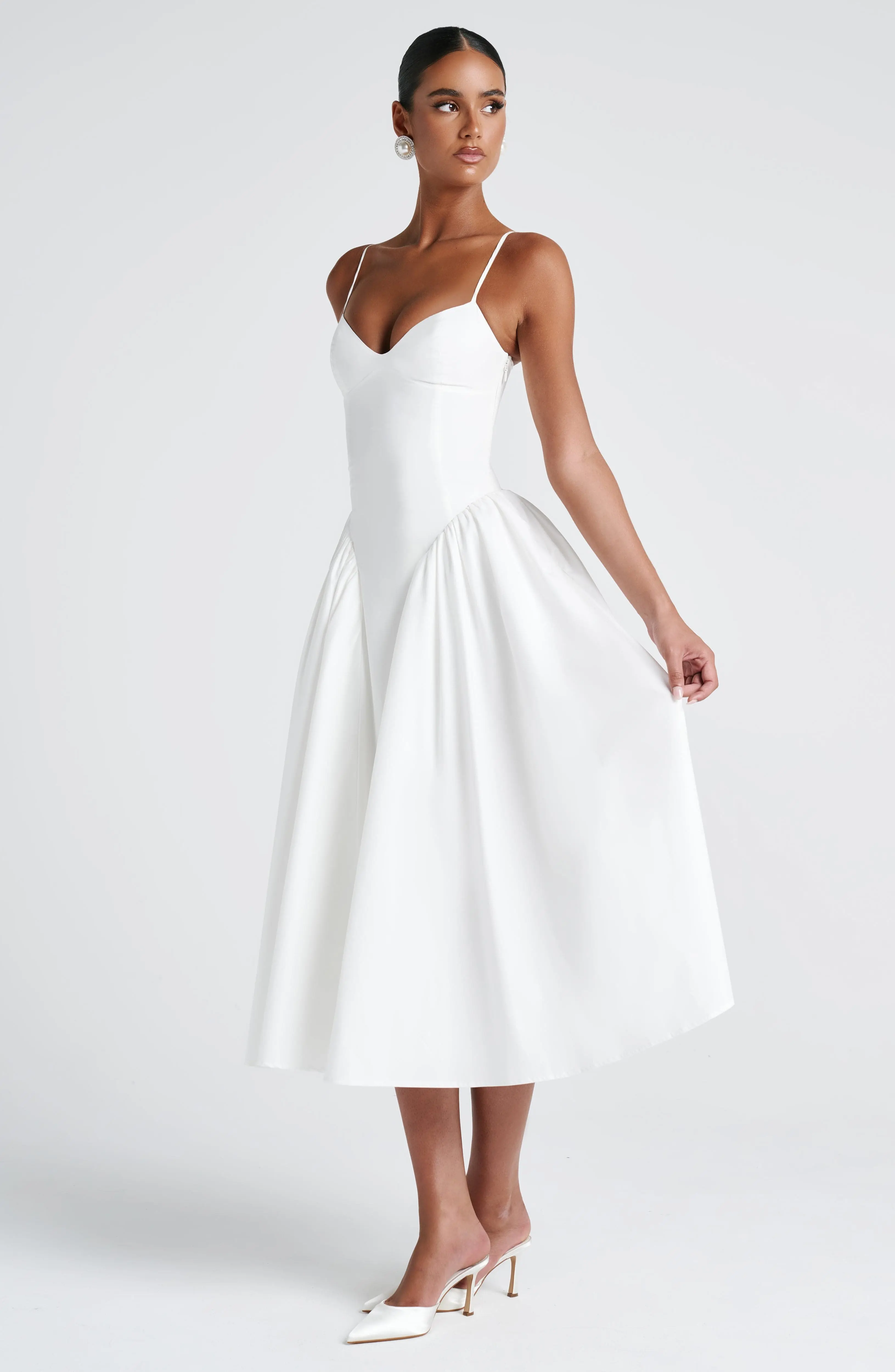 Emerson Midi Dress - Ivory - Image 6
