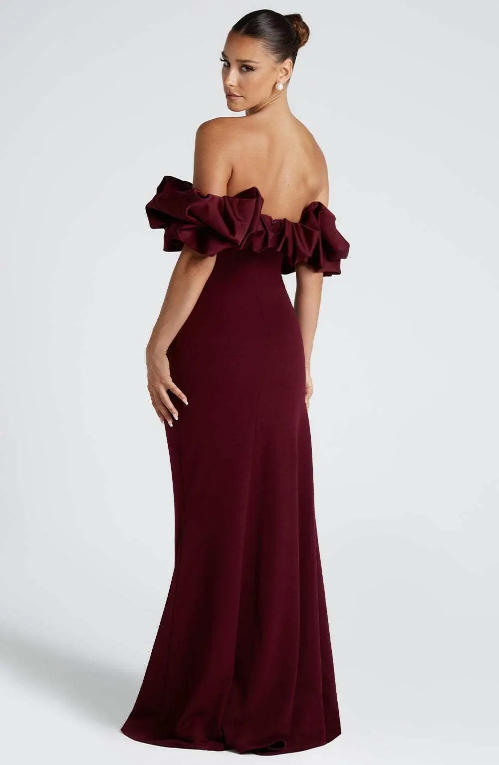 Elsie Maxi Dress - Cherry Lacquer - Image 10