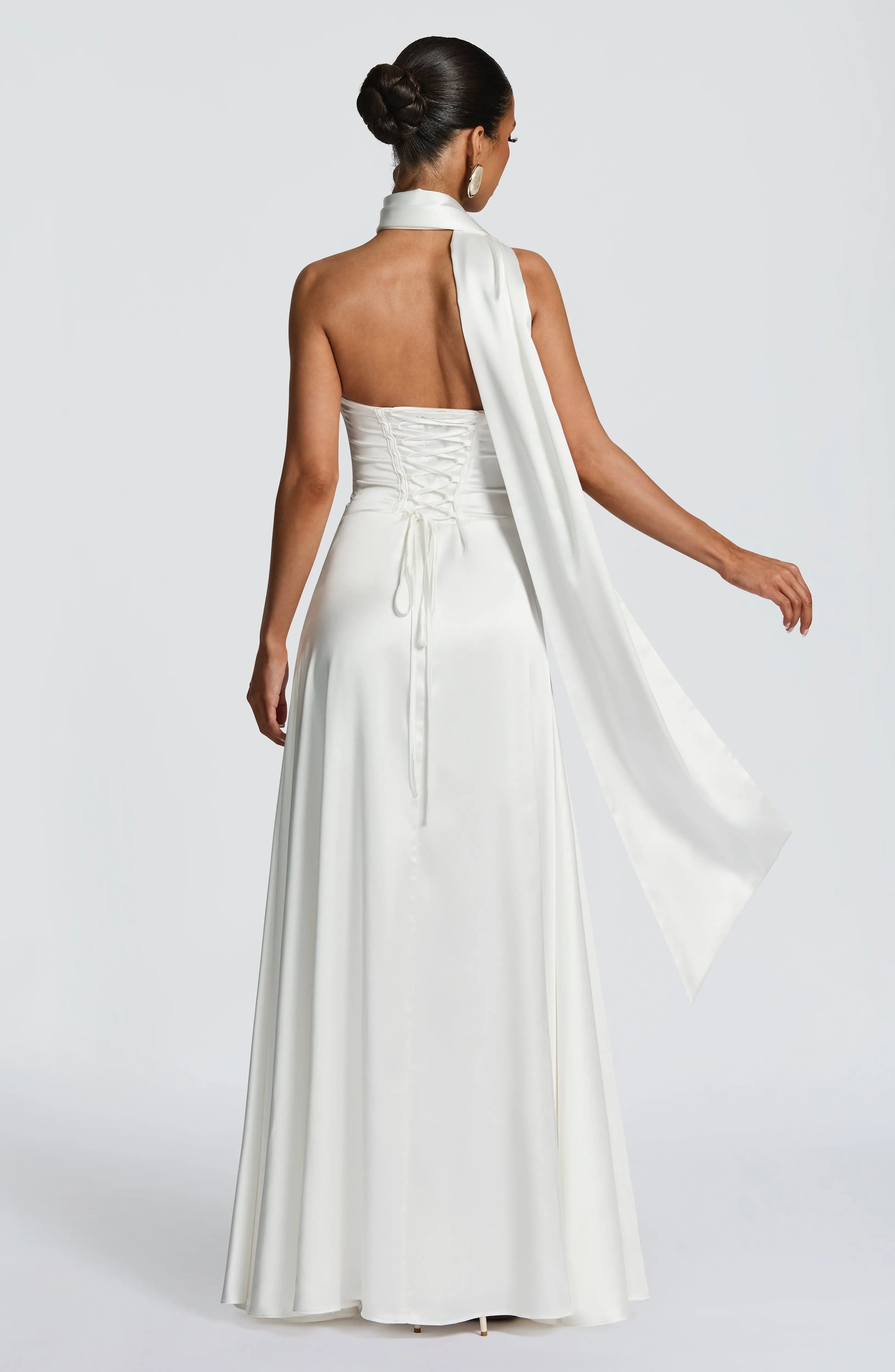 Morven Maxi Dress - Ivory - Image 6