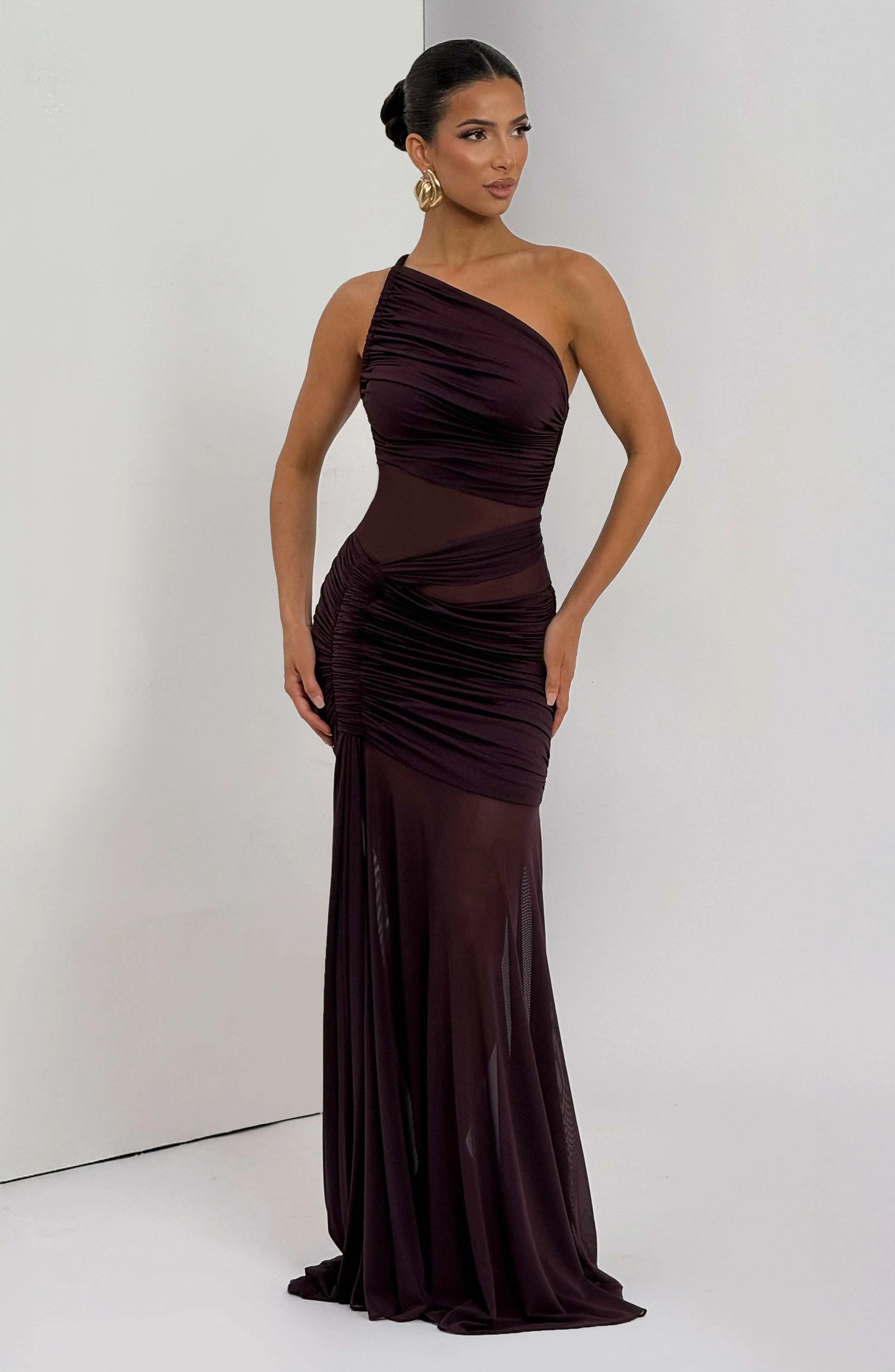 Marianne Maxi Dress - Plum - Image 7