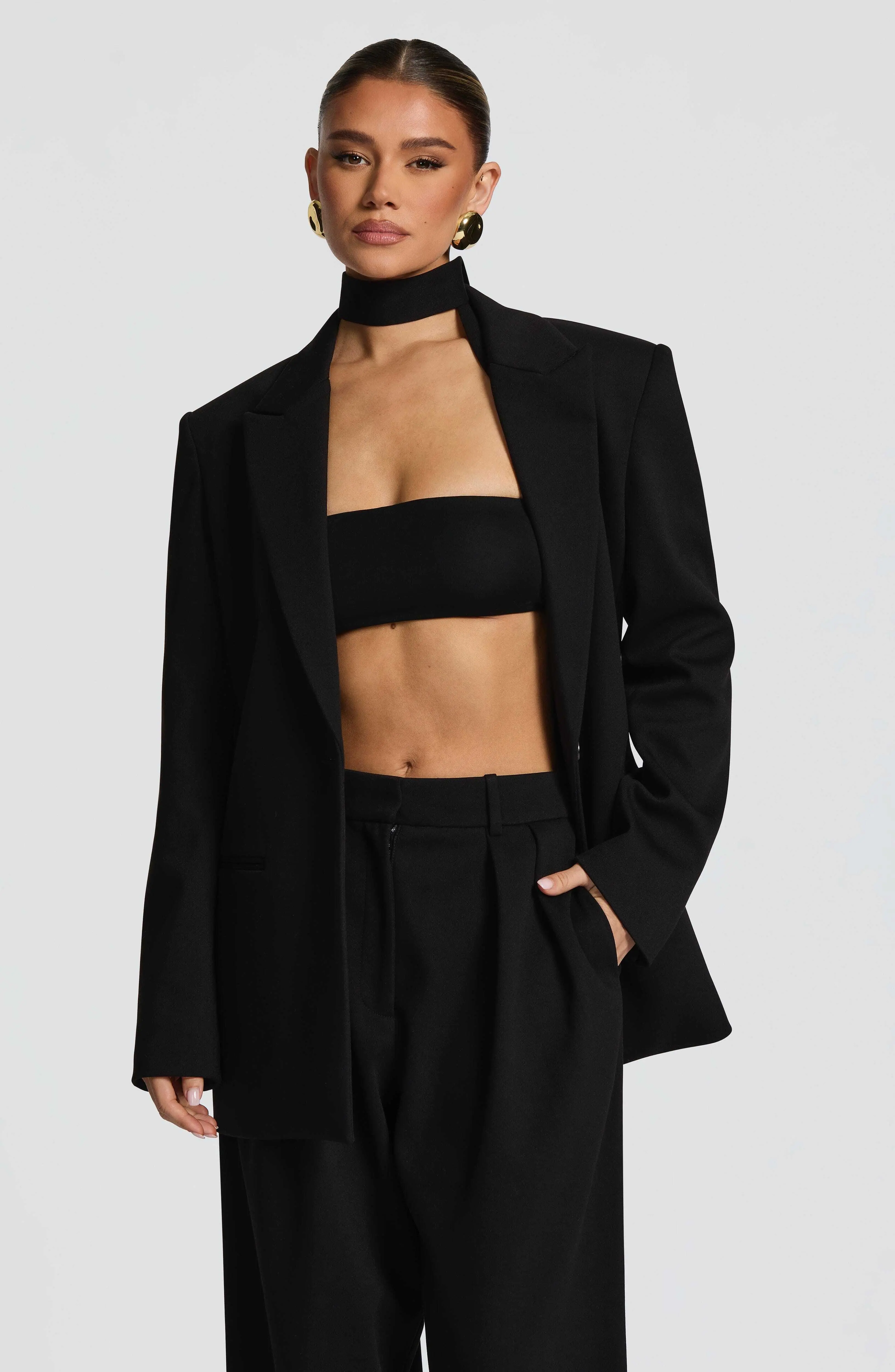 Vinnie Scarf - Black - Image 5