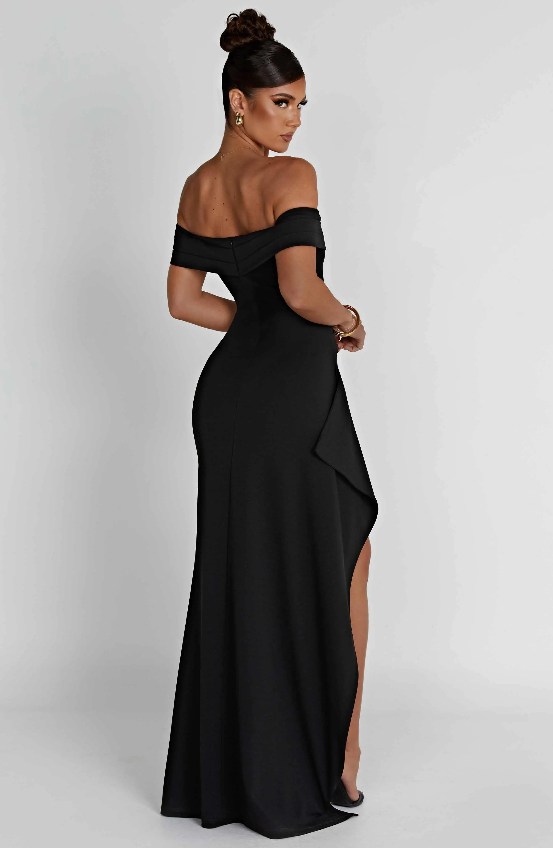 Joyce Maxi Dress - Black - Image 6