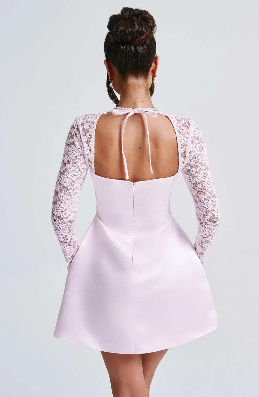 Sadie Mini Dress - Blush - Image 7