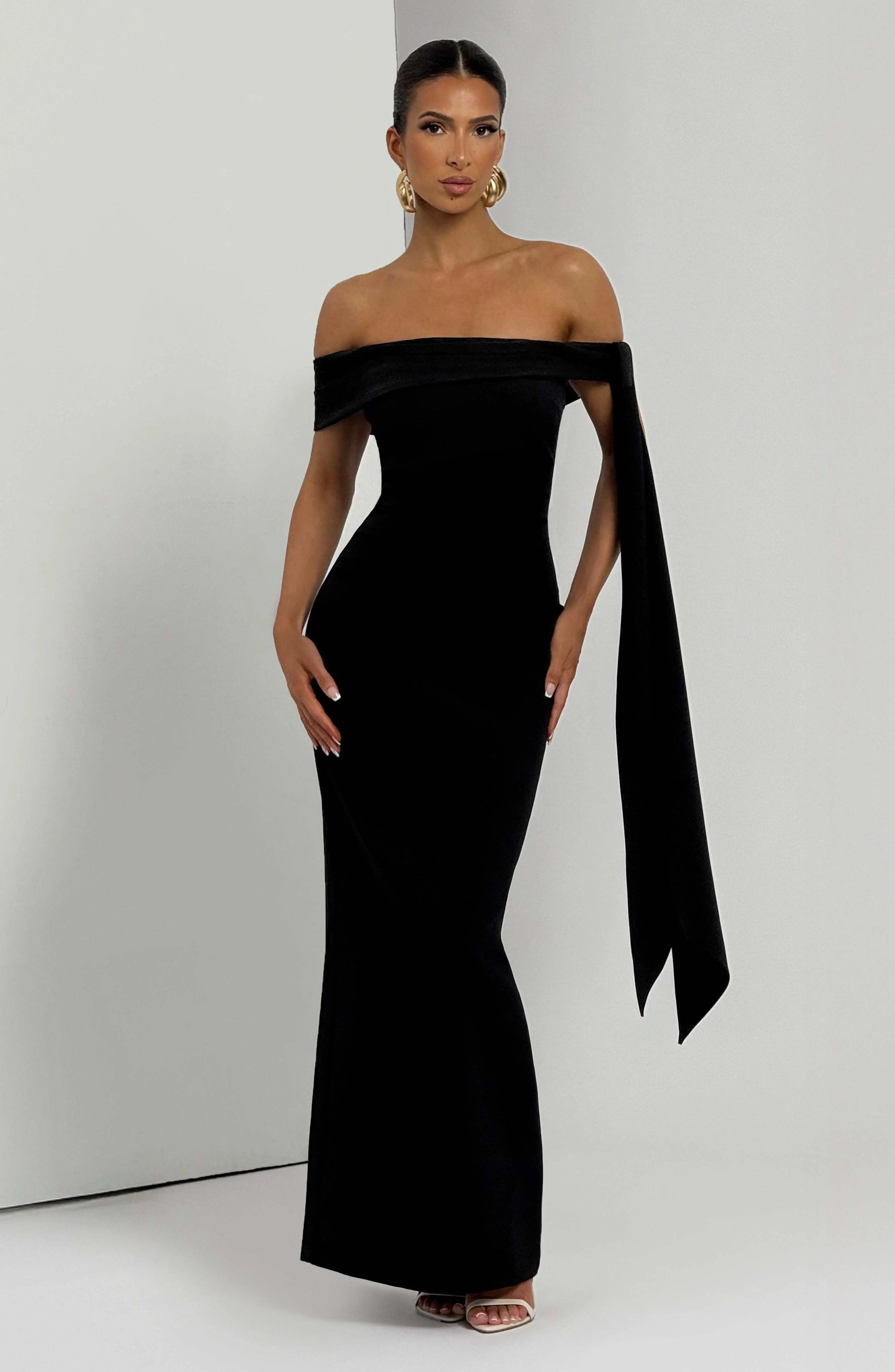 Addie Maxi Dress - Black - Image 6