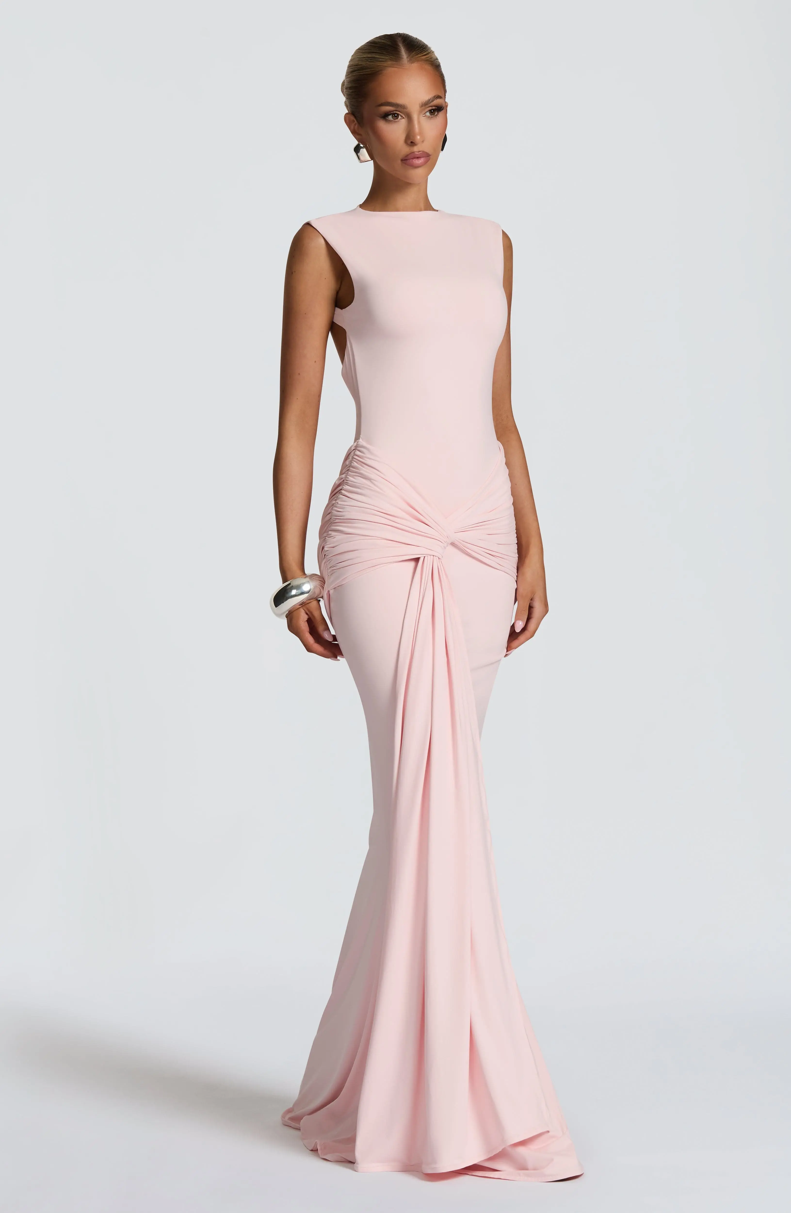 Lorenza Maxi Dress - Blush - Image 11