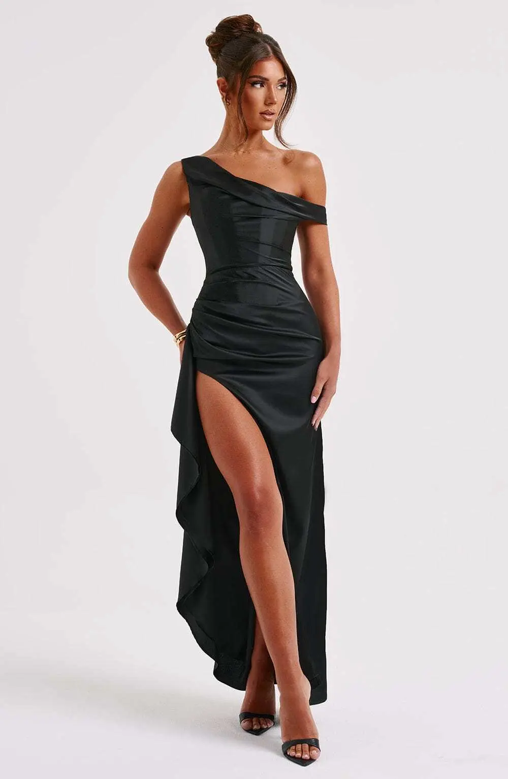 Juliene Maxi Dress - Black - Image 7