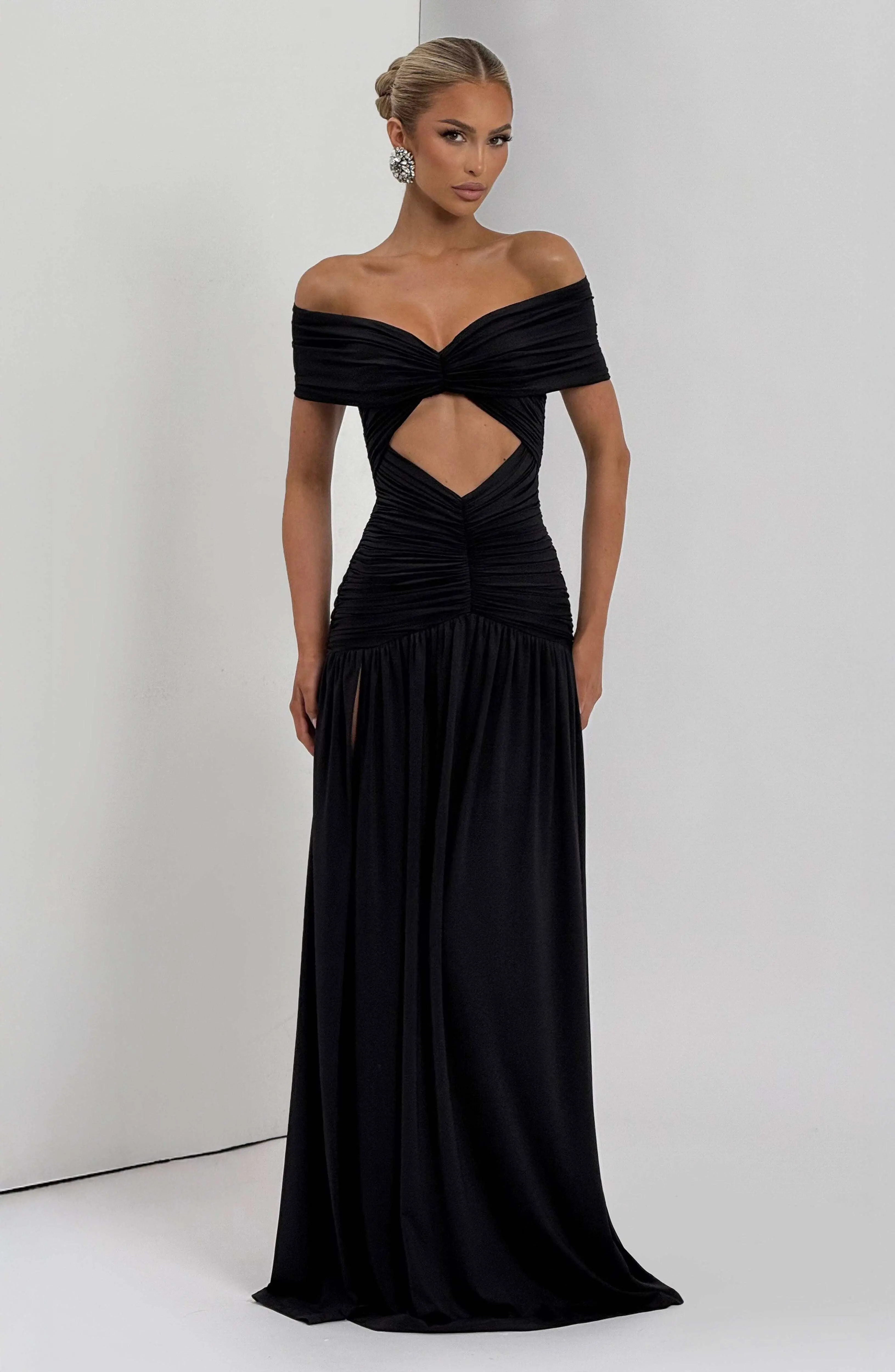 Kathryn Maxi Dress - Black - Image 9
