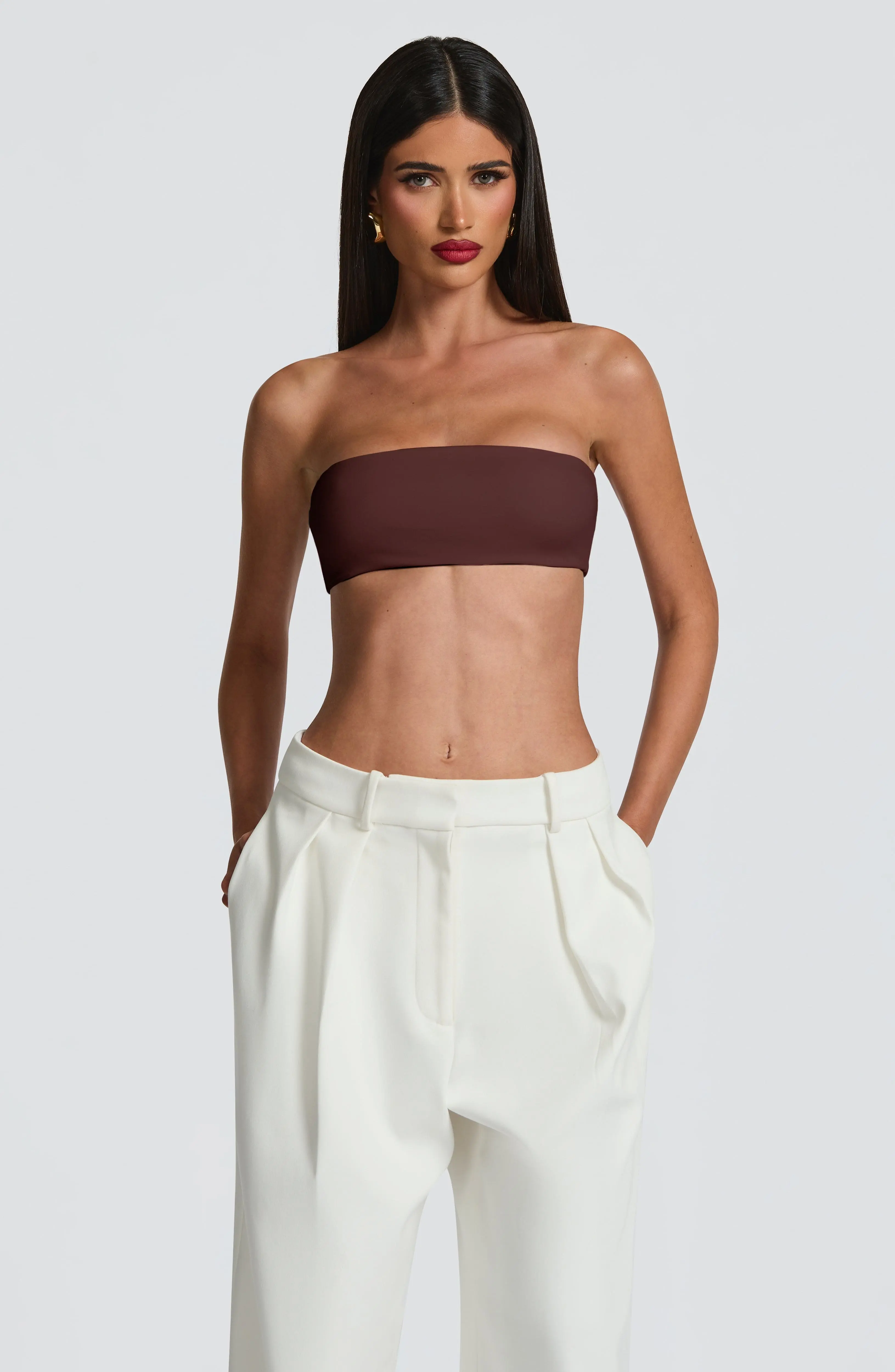 Simi Top - Plum Brown - Image 2