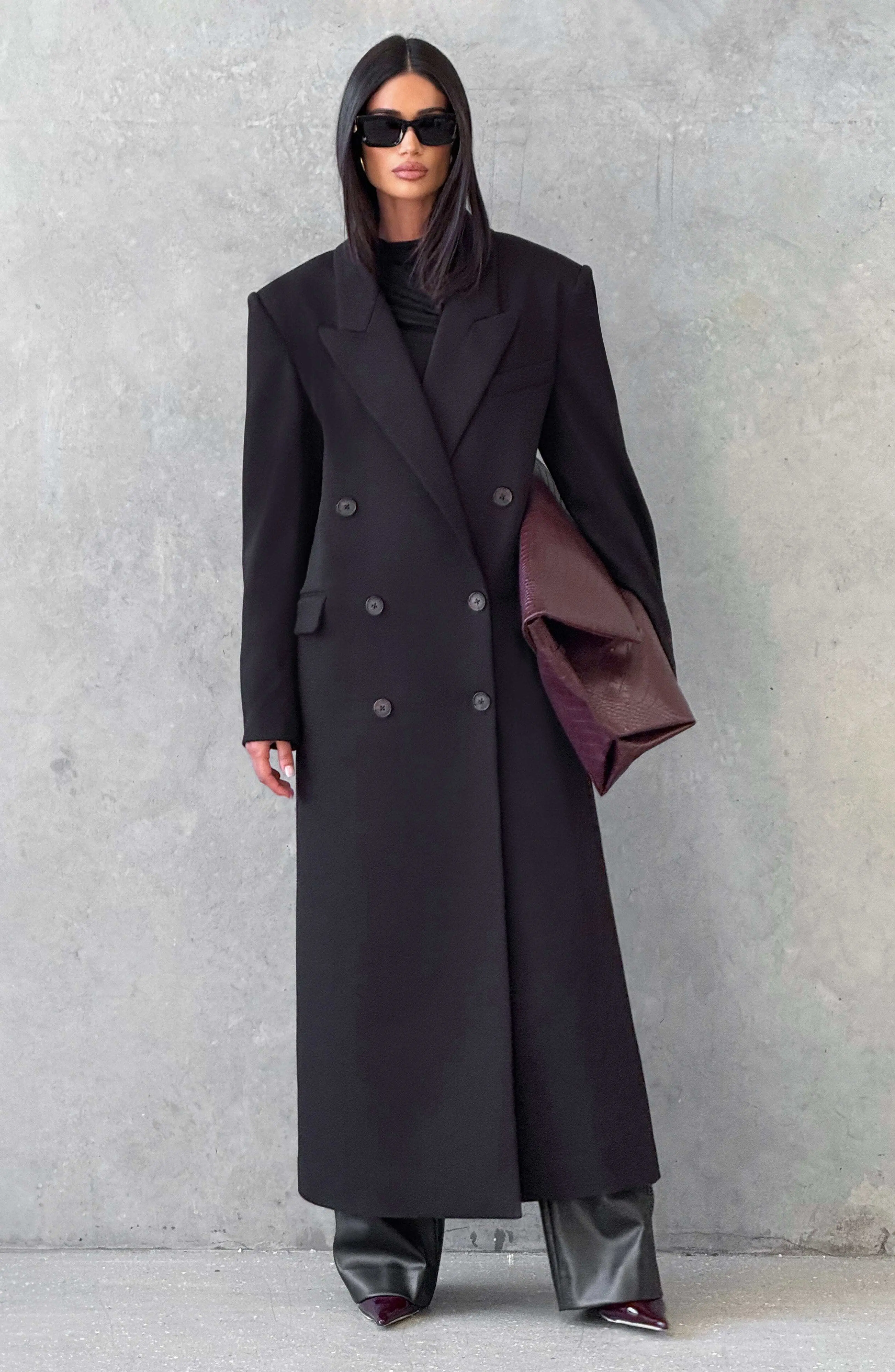 Michelle Coat - Black - Image 15