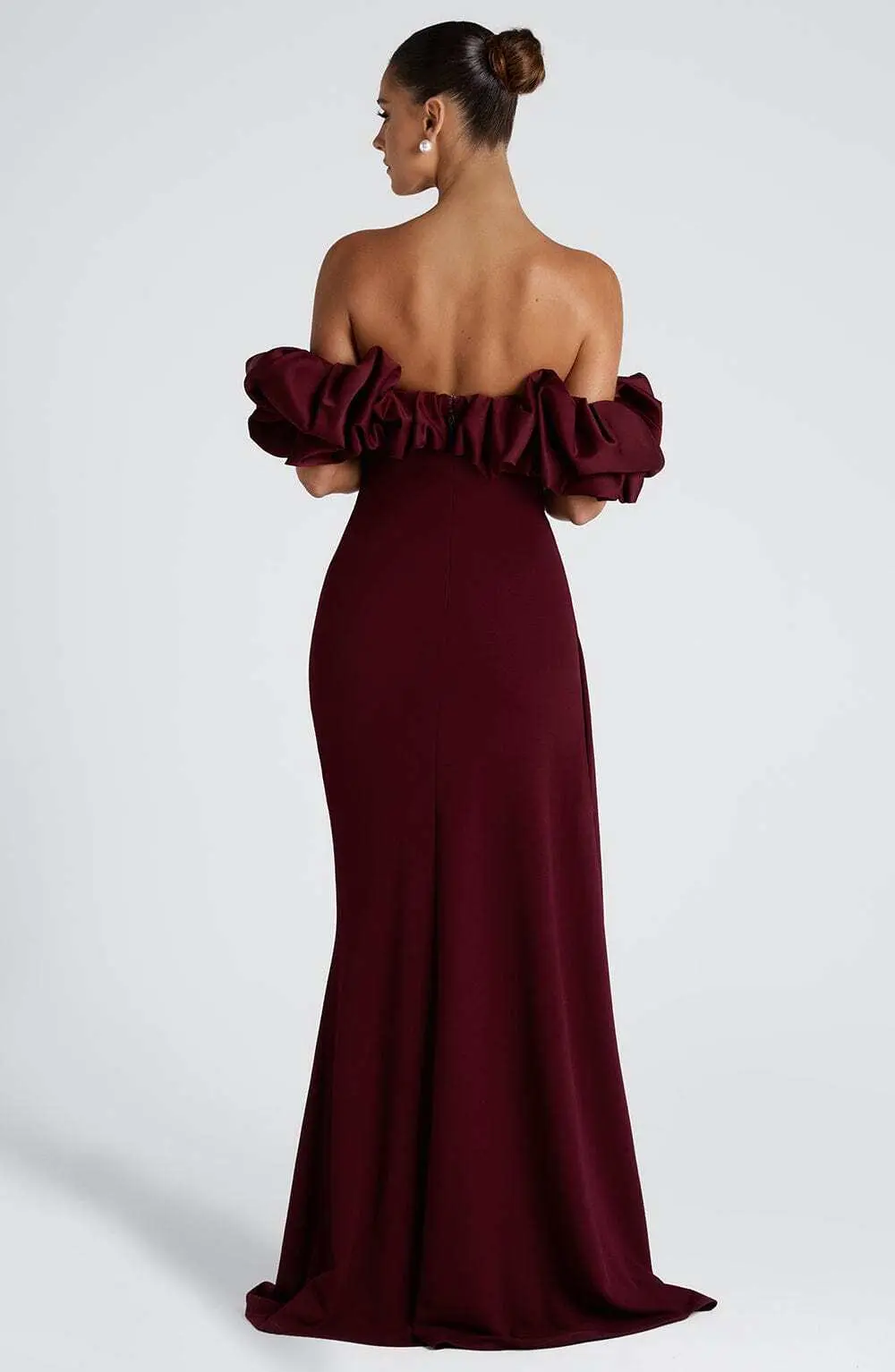 Elsie Maxi Dress - Cherry Lacquer - Image 6