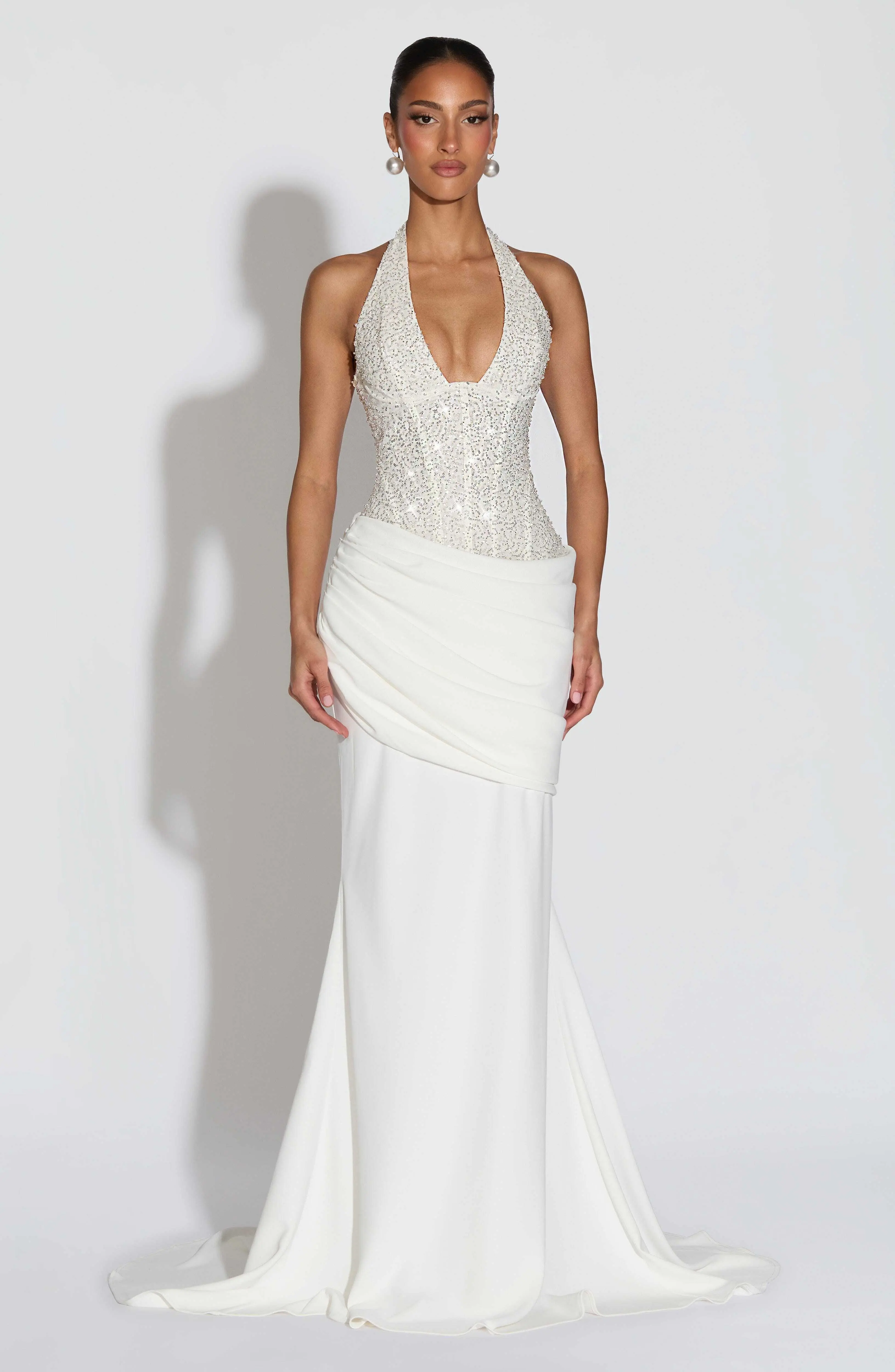Taylor Gown - Ivory - Image 5