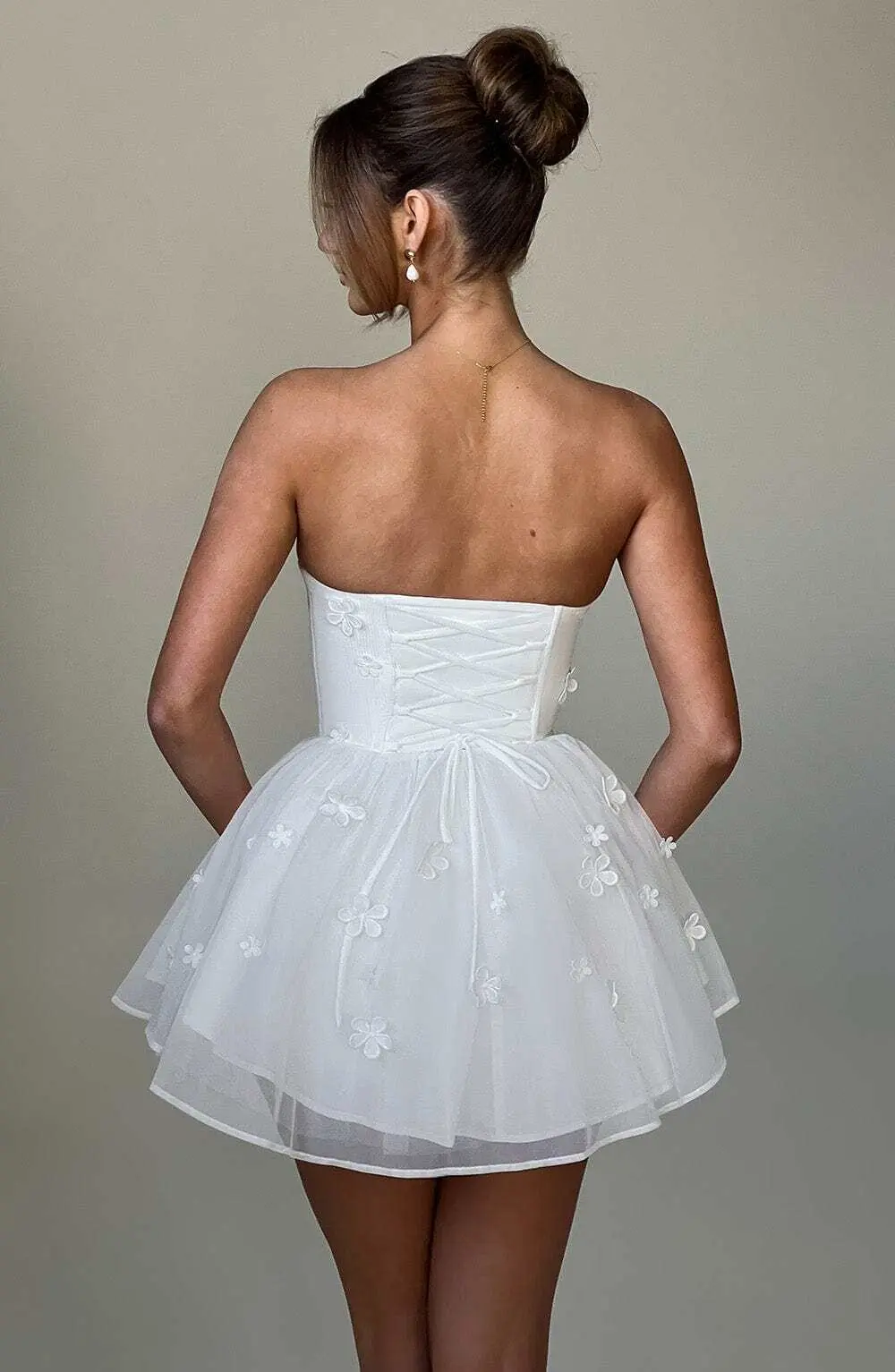 Justina Playsuit - Ivory - Image 2