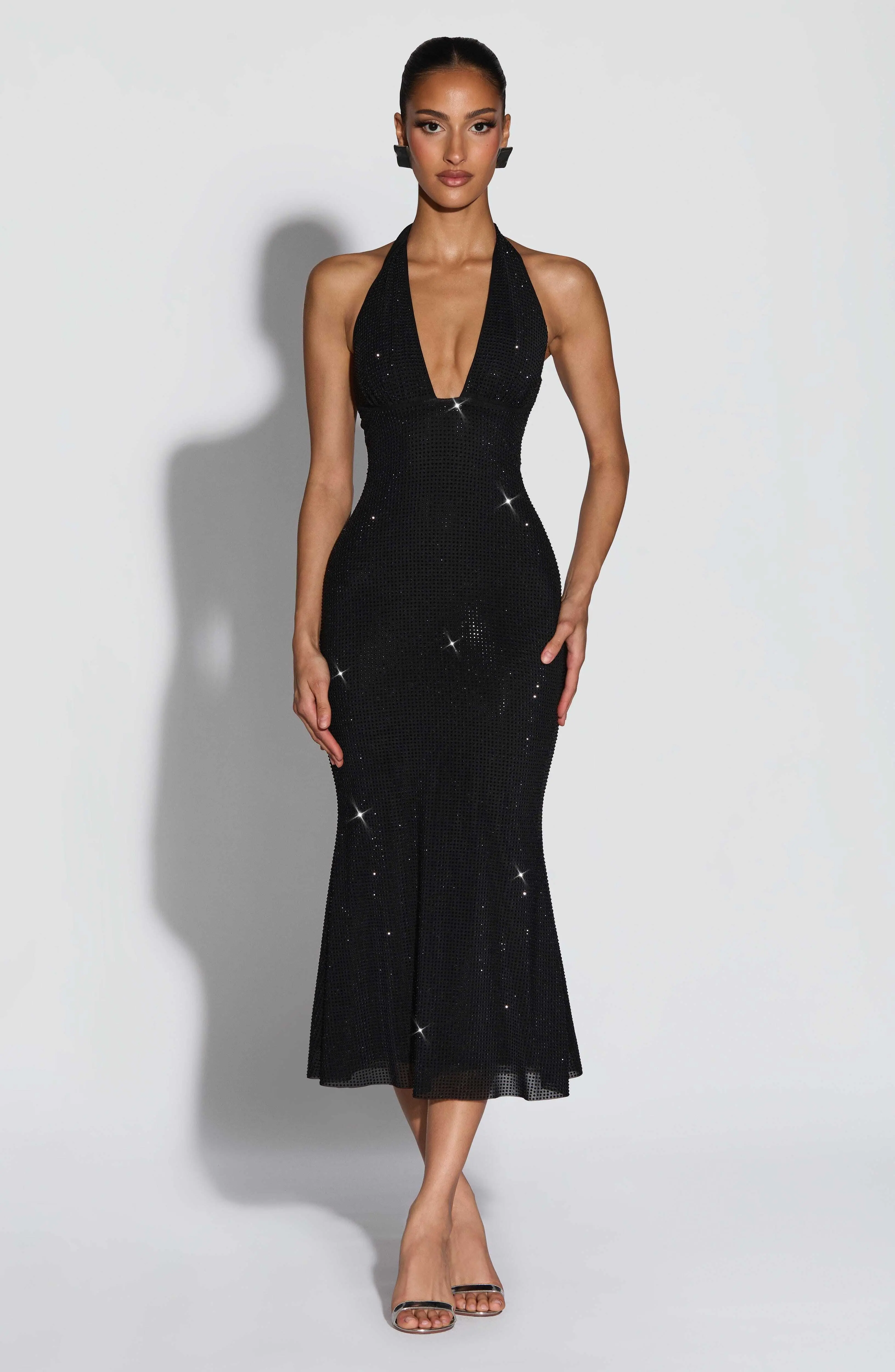 Sonora Midi Dress - Black