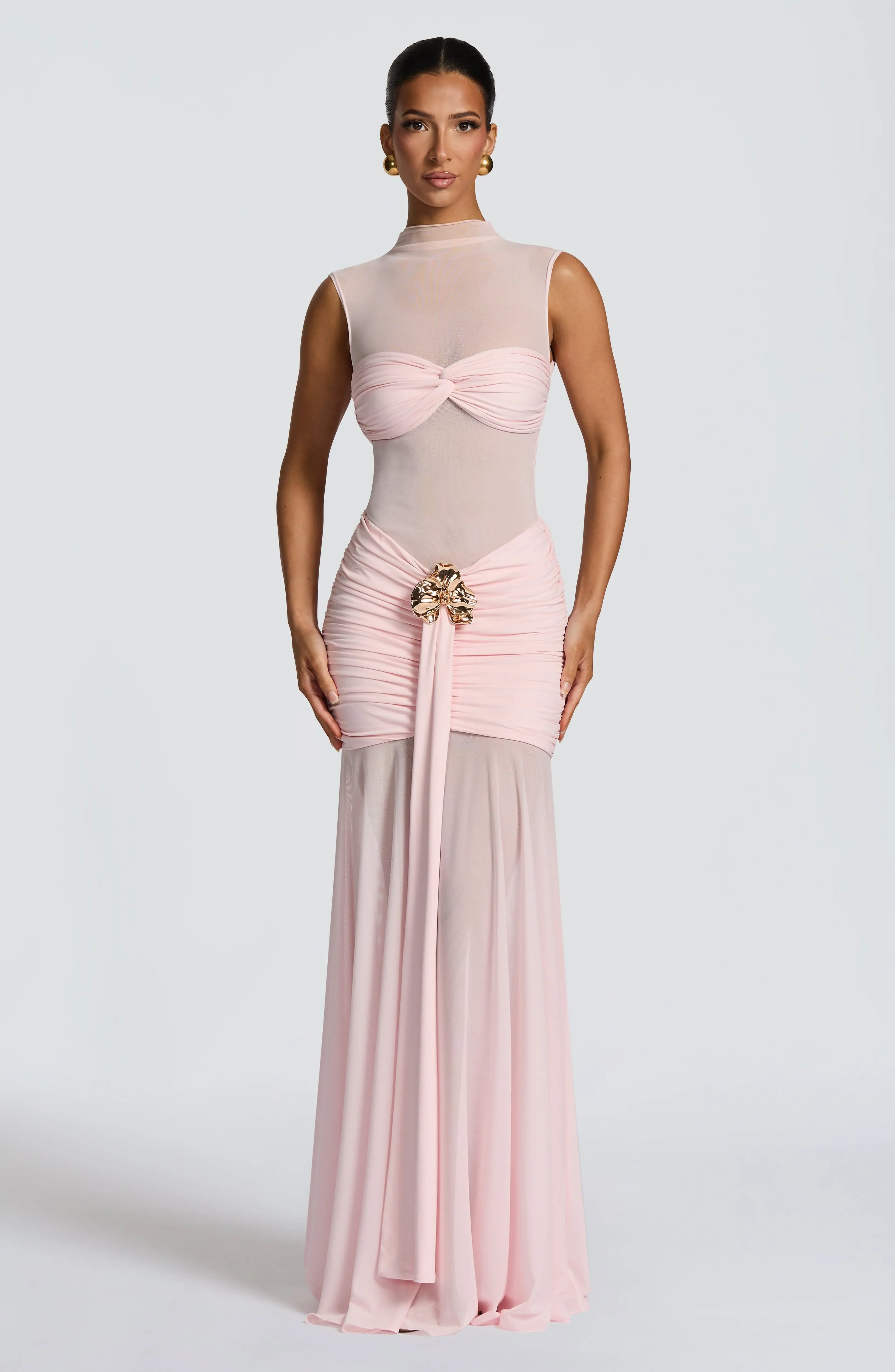 Fae Maxi Skirt - Blush - Image 7