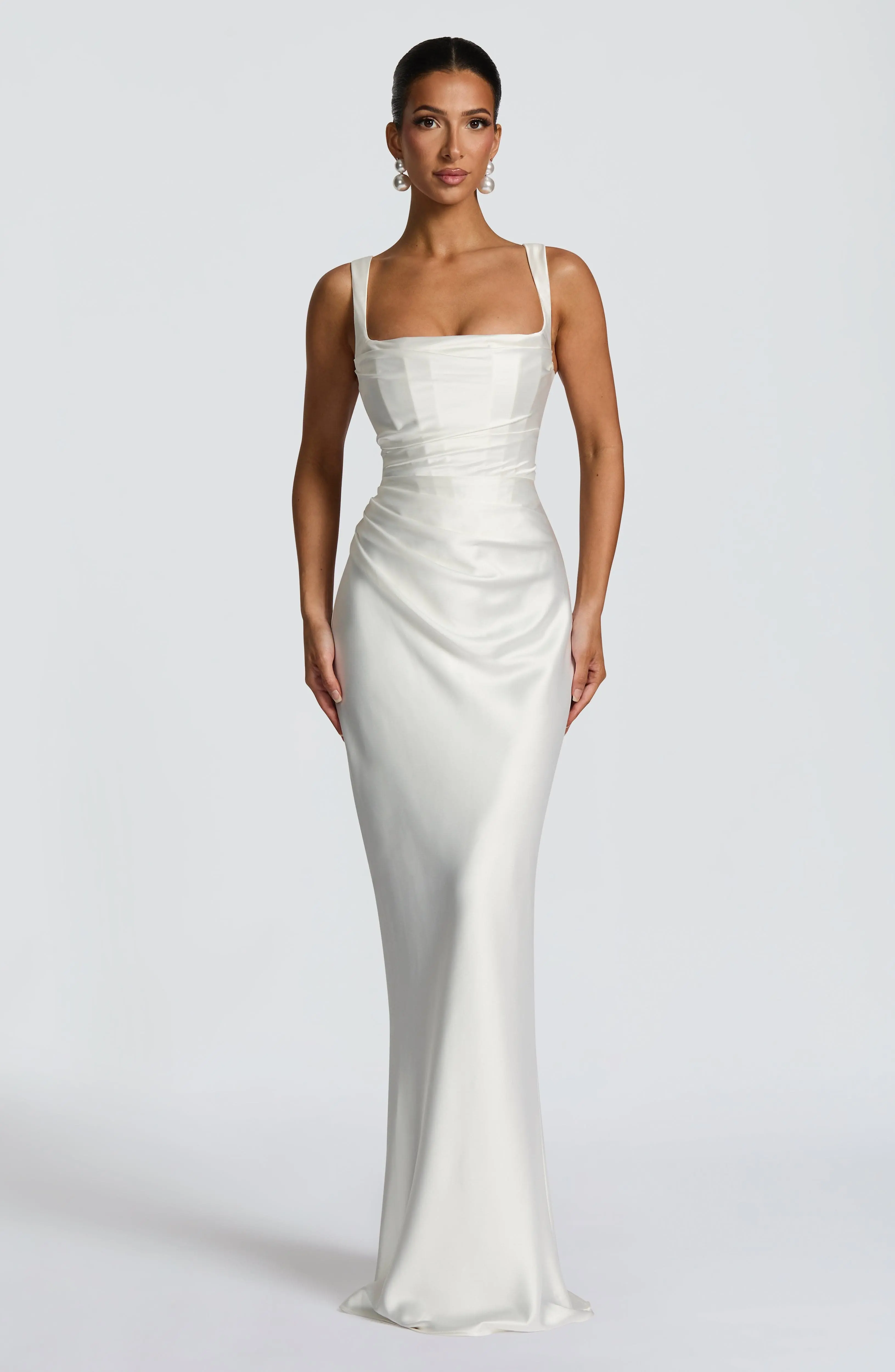 Calanthe Maxi Dress - Ivory - Image 5
