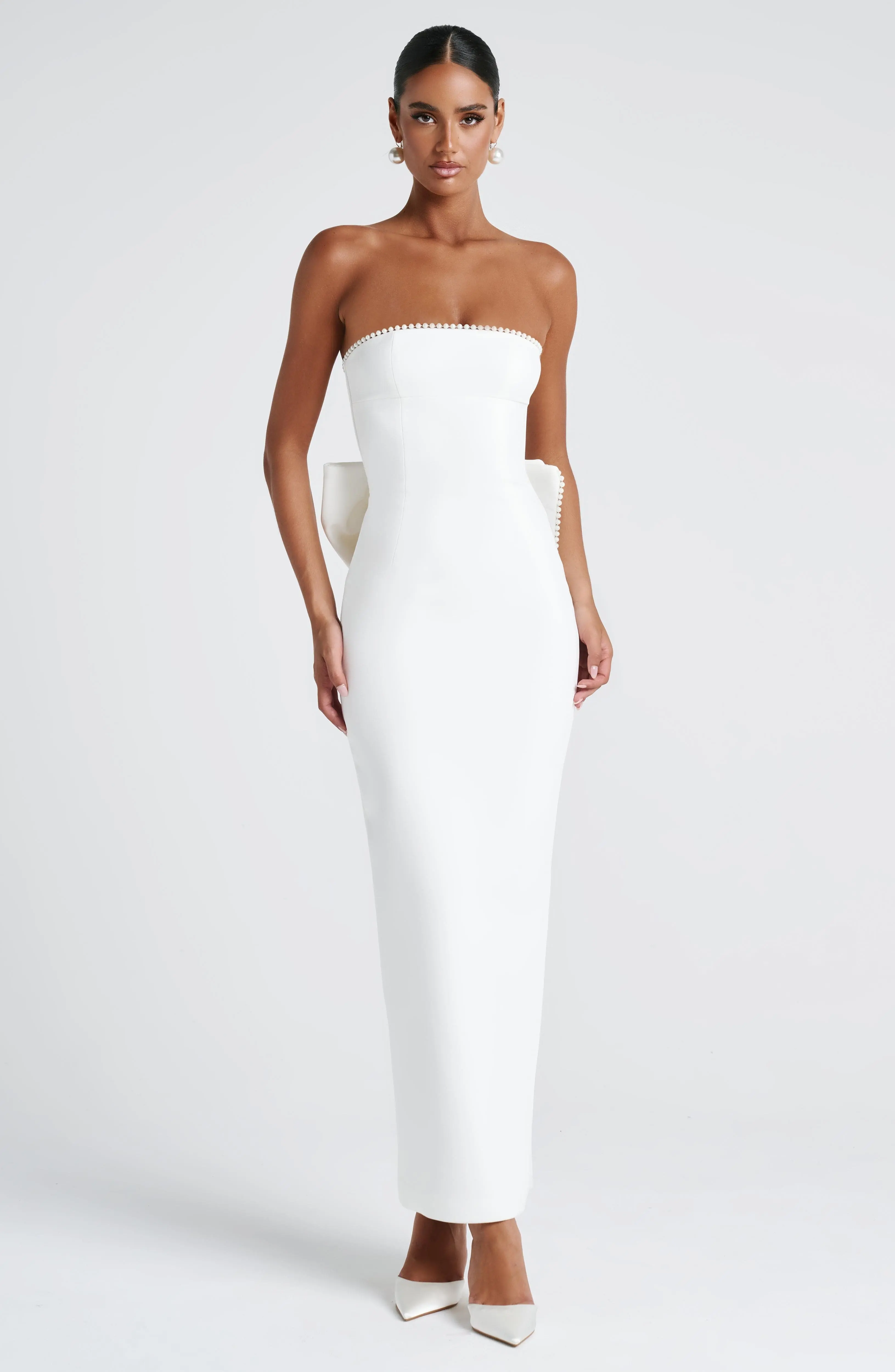 Magnolia Maxi Dress - Ivory - Image 2