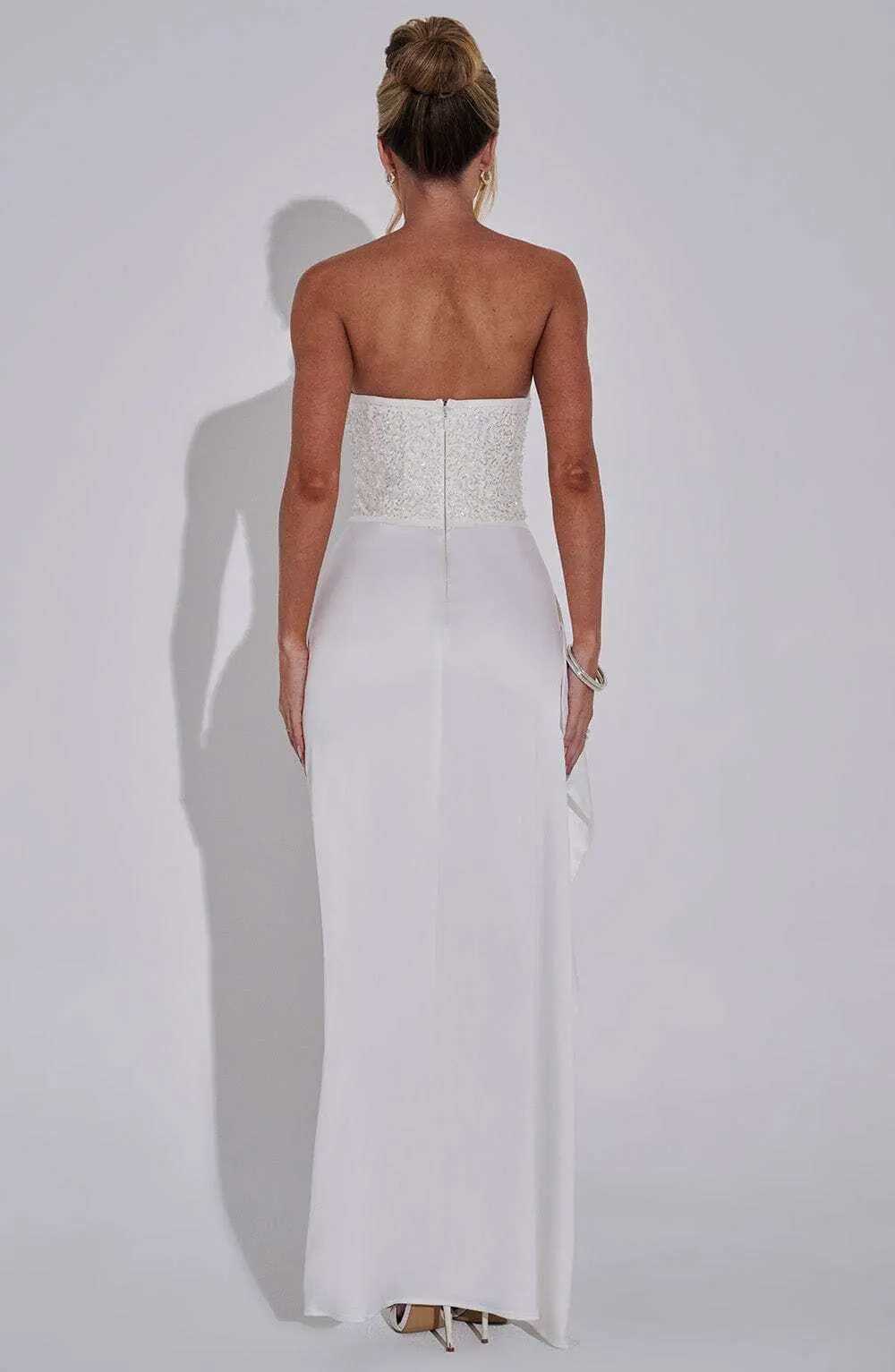 Emrielle Maxi Dress - Ivory - Image 6
