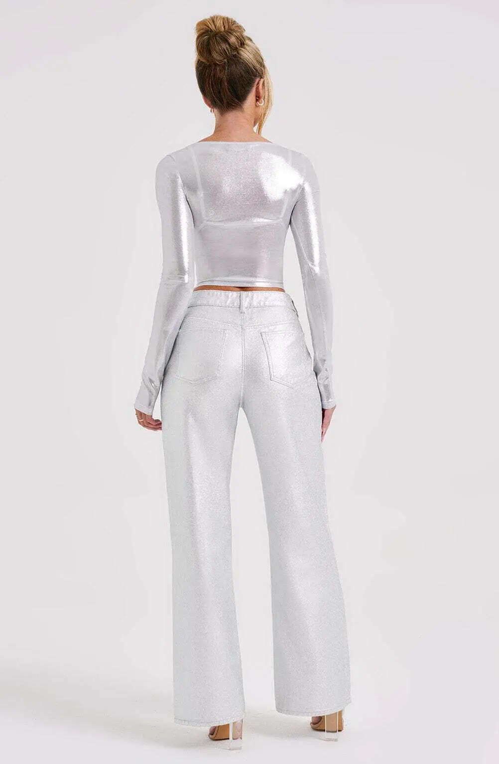 Kyranni Top - Silver - Image 7