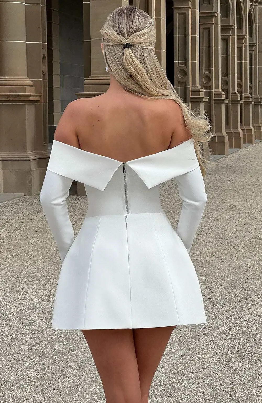 Grace Skort - Ivory - Image 2