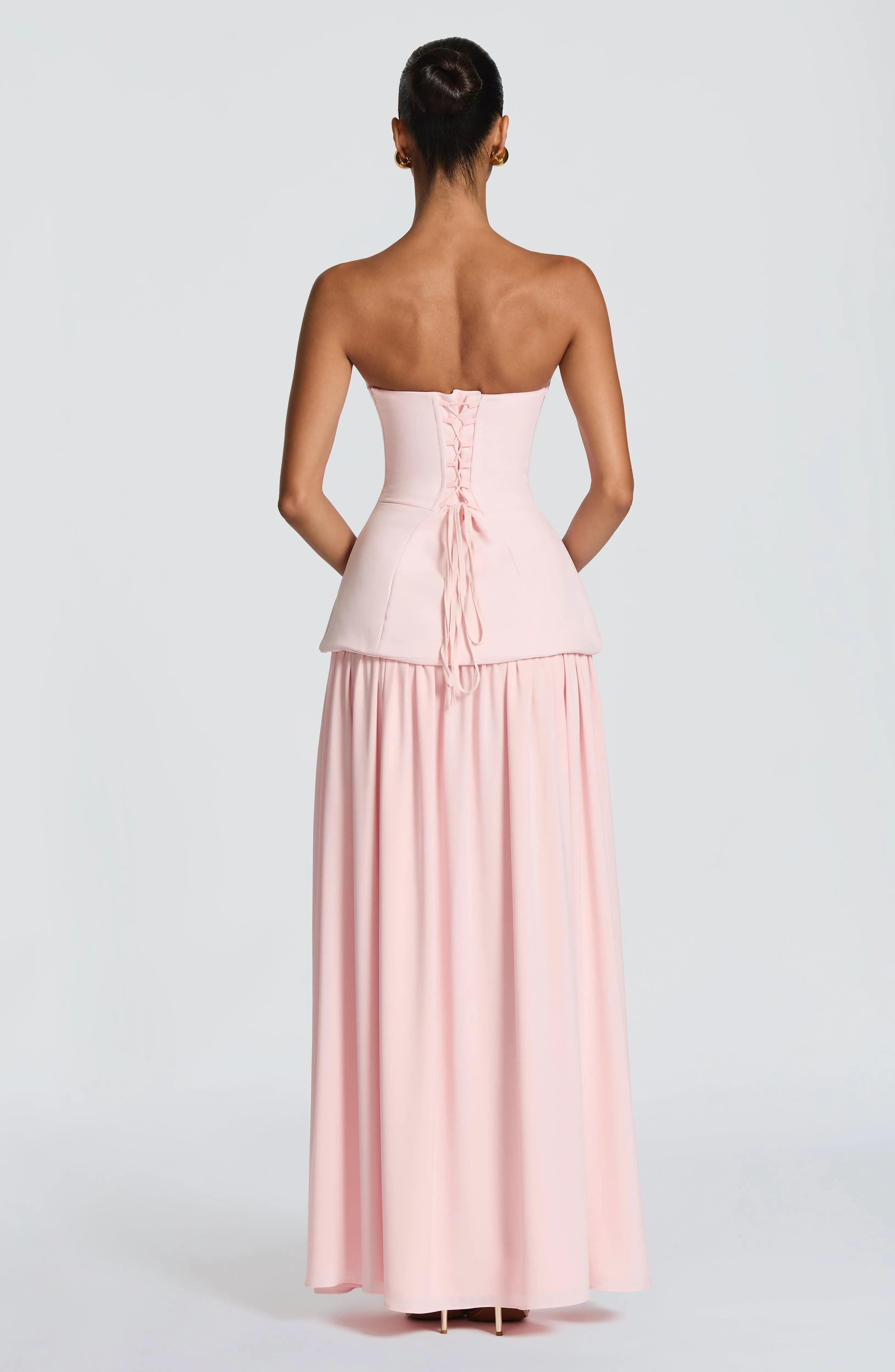 Vietta Maxi Dress - Blush - Image 3
