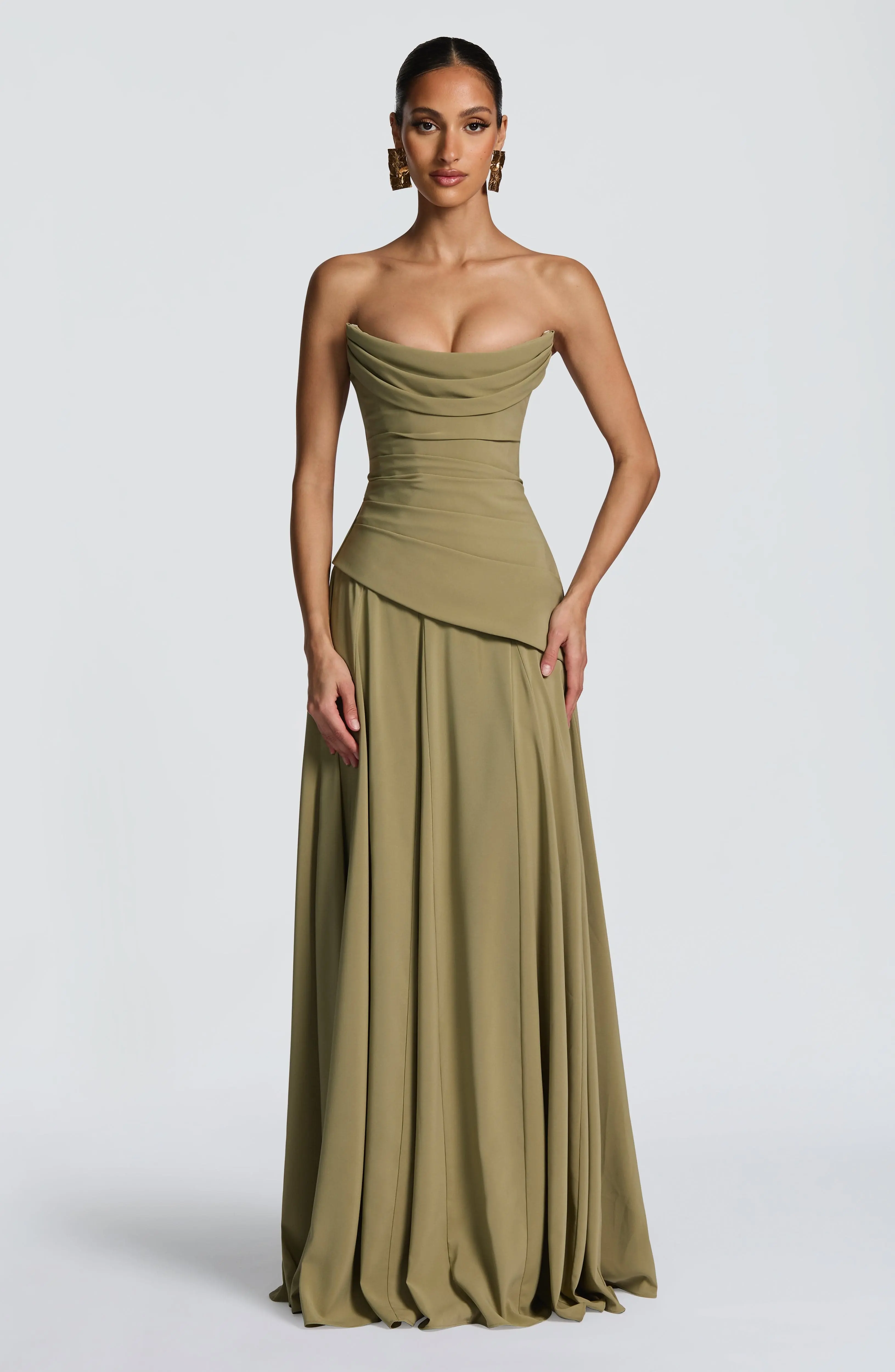 Patricia Maxi Dress - Sage - Image 13