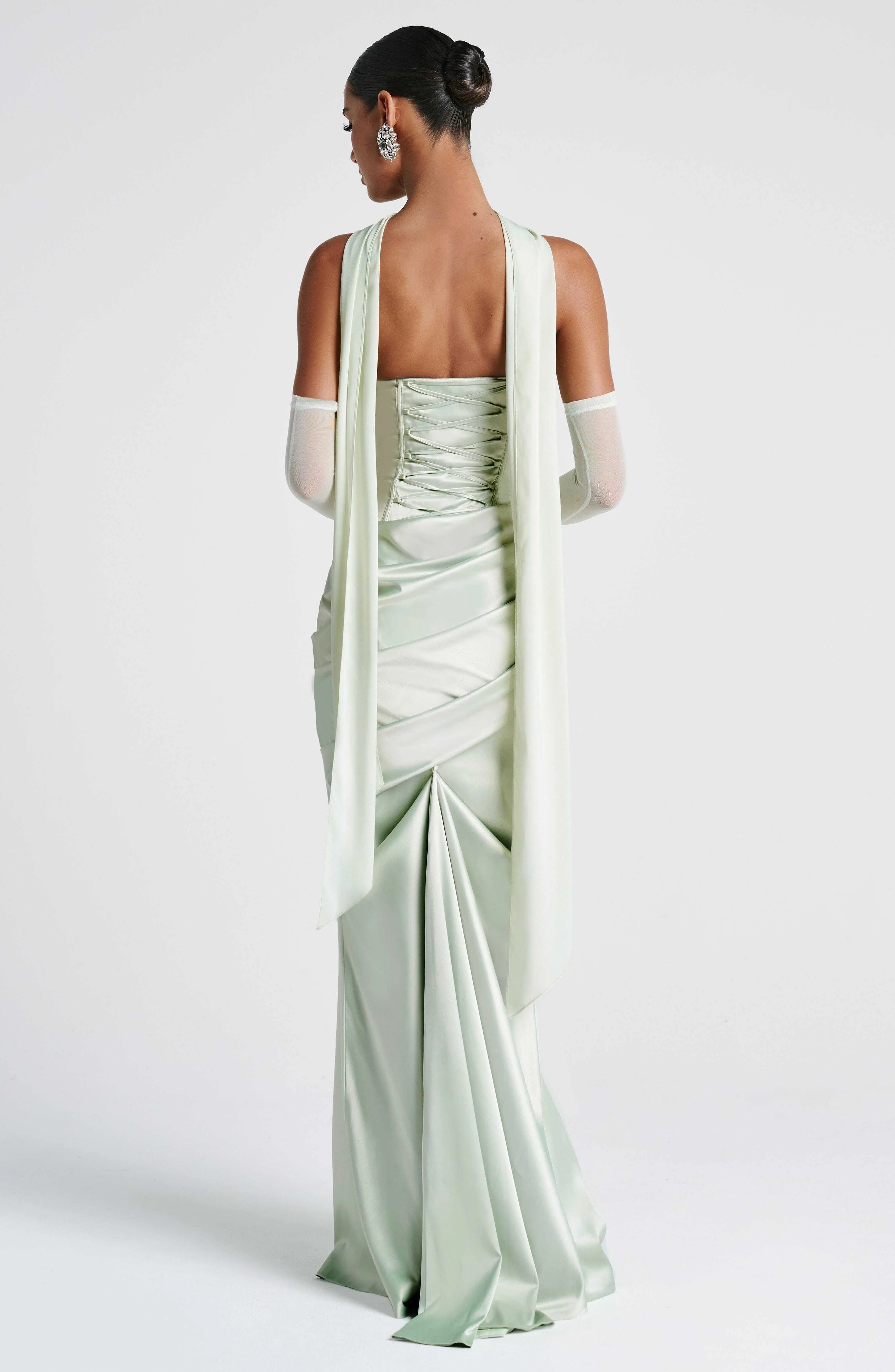 Kensington Maxi Dress - Mint - Image 7