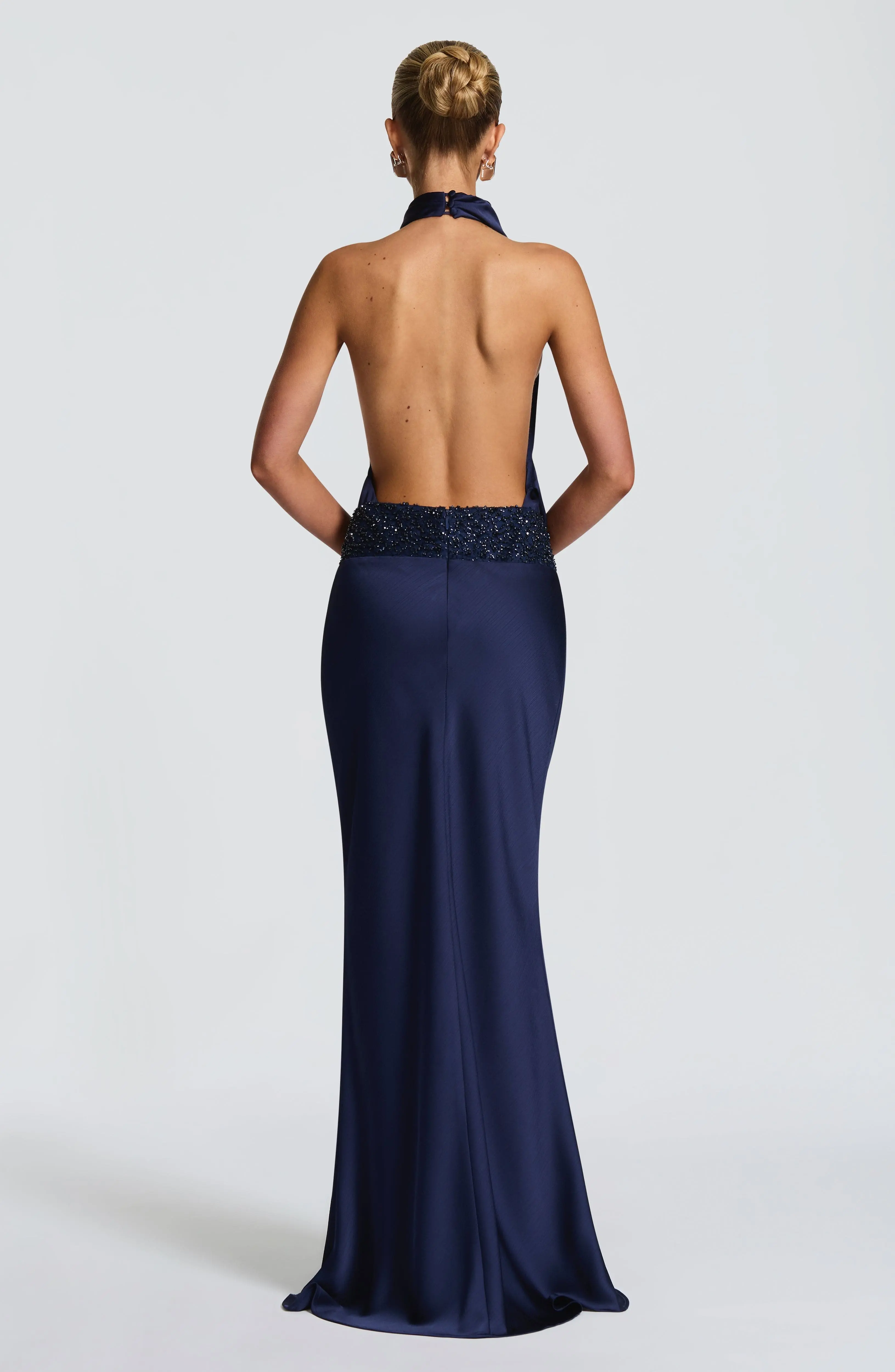 Armelle Maxi Dress - Navy - Image 3