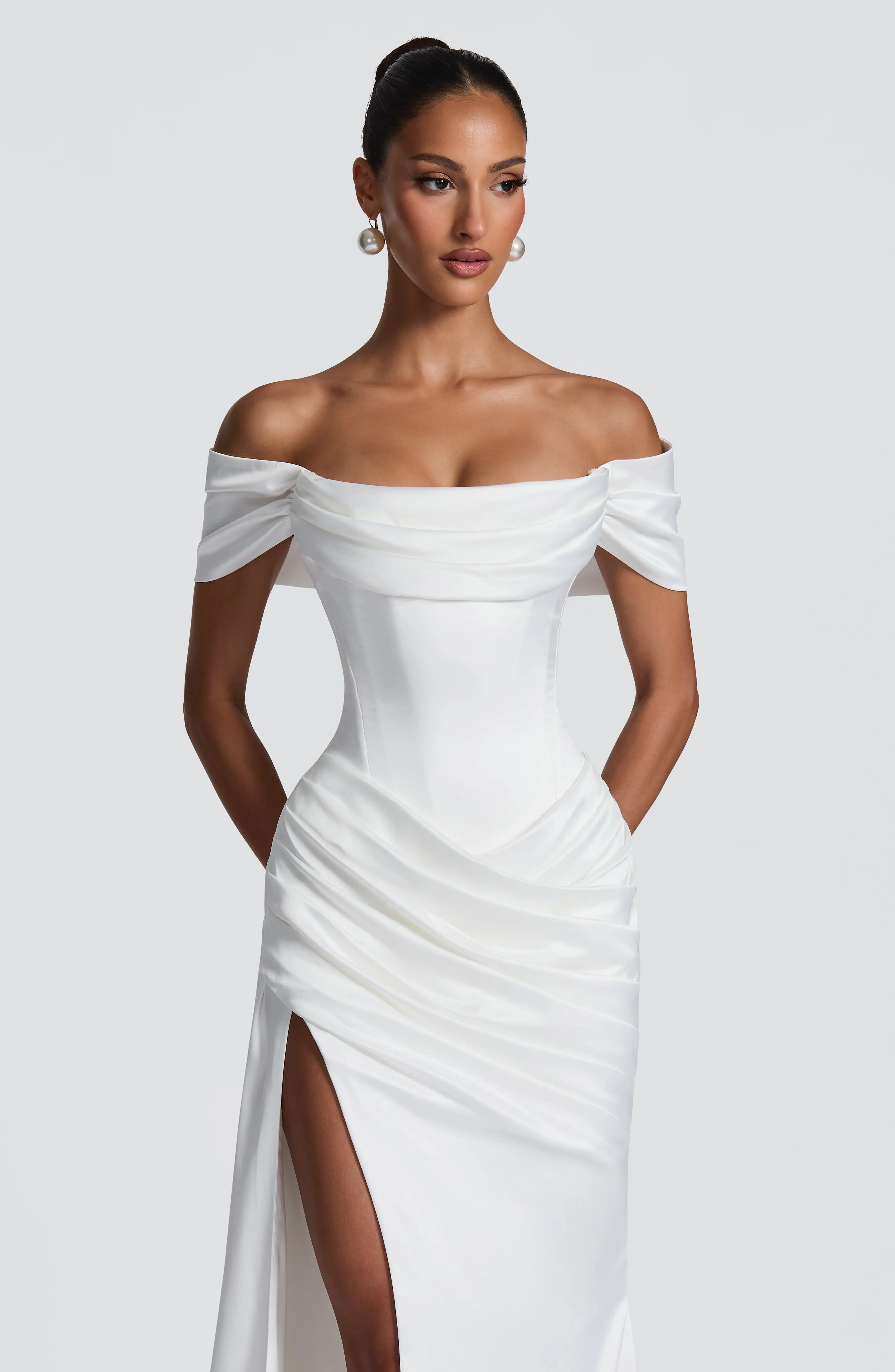 Riona Gown - Ivory - Image 9