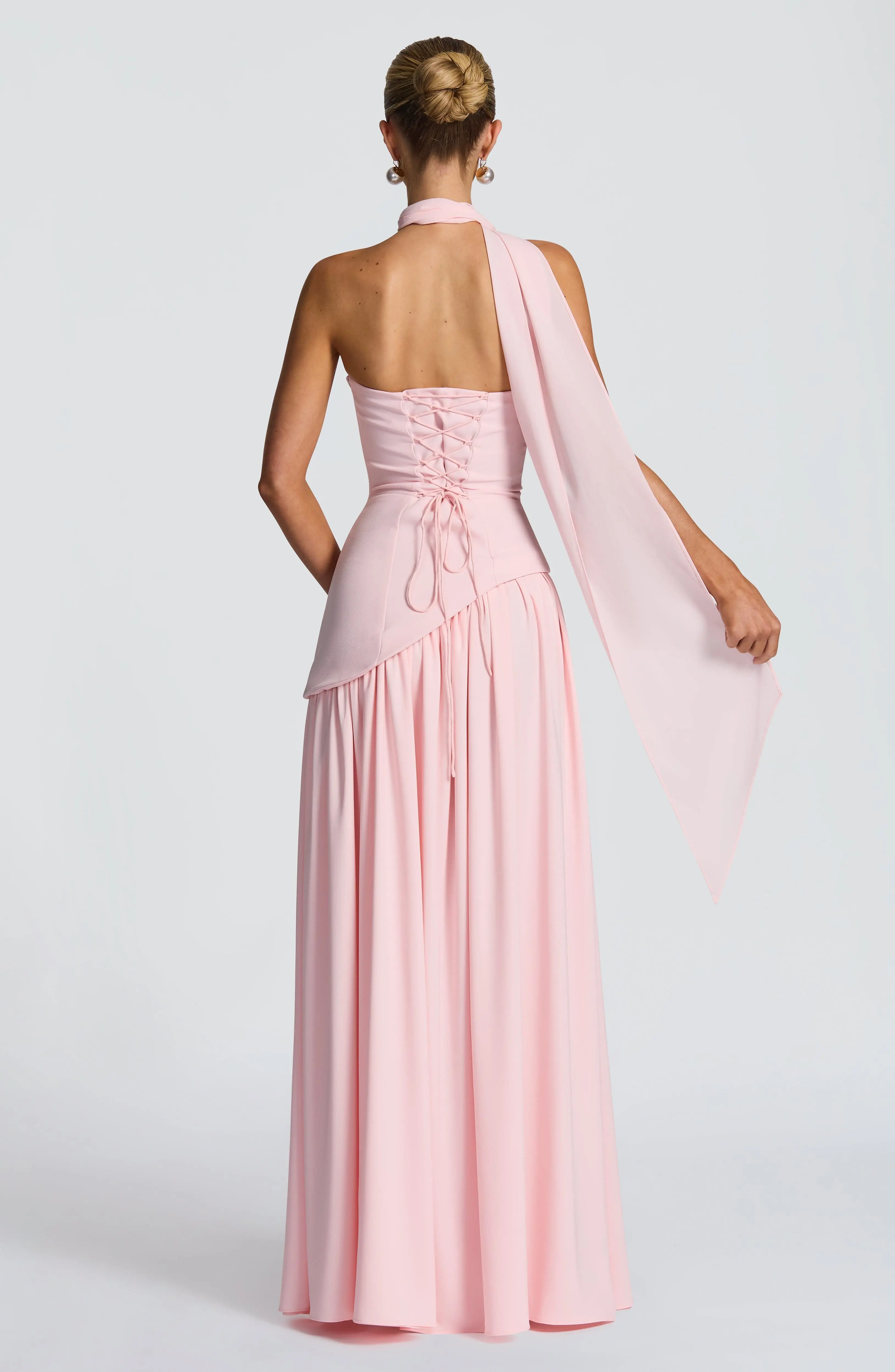 Maliyah Maxi Dress - Blush - Image 3