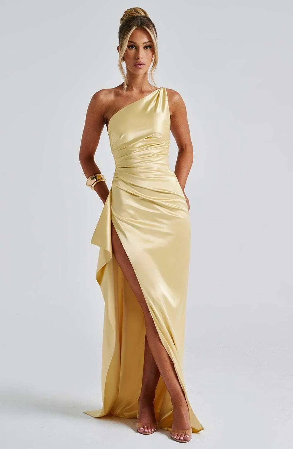 Ariel Maxi Dress - Lemon - Image 6