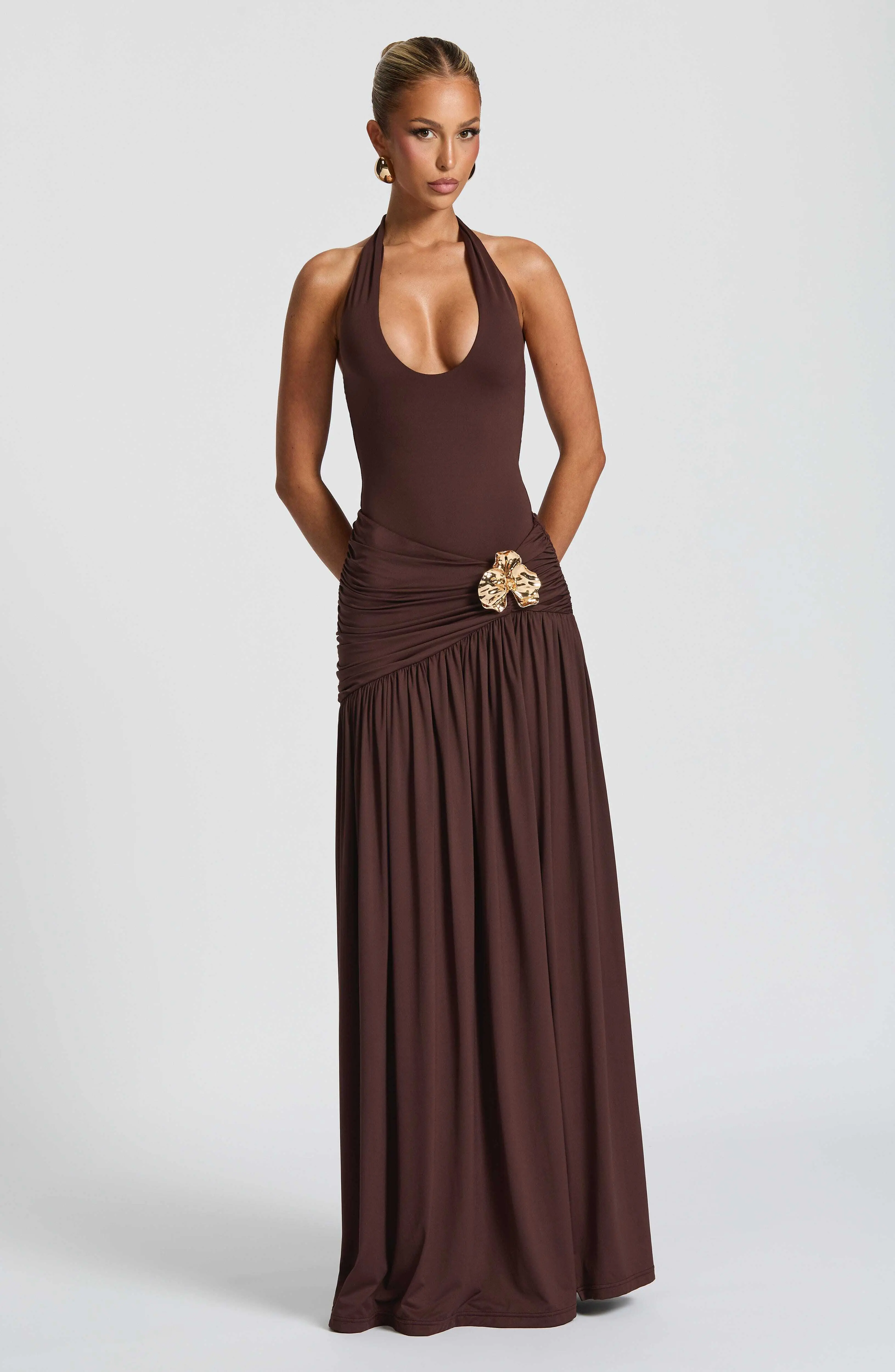 Odele Bodysuit - Plum Brown - Image 10