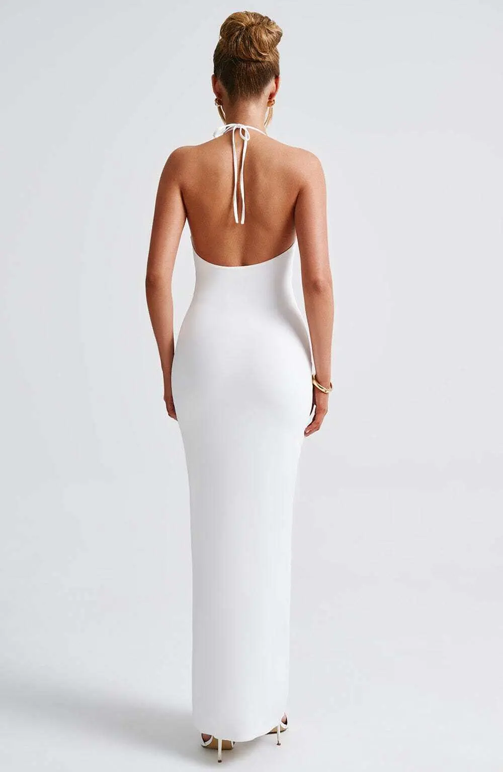 Siaira Maxi Dress - White - Image 5