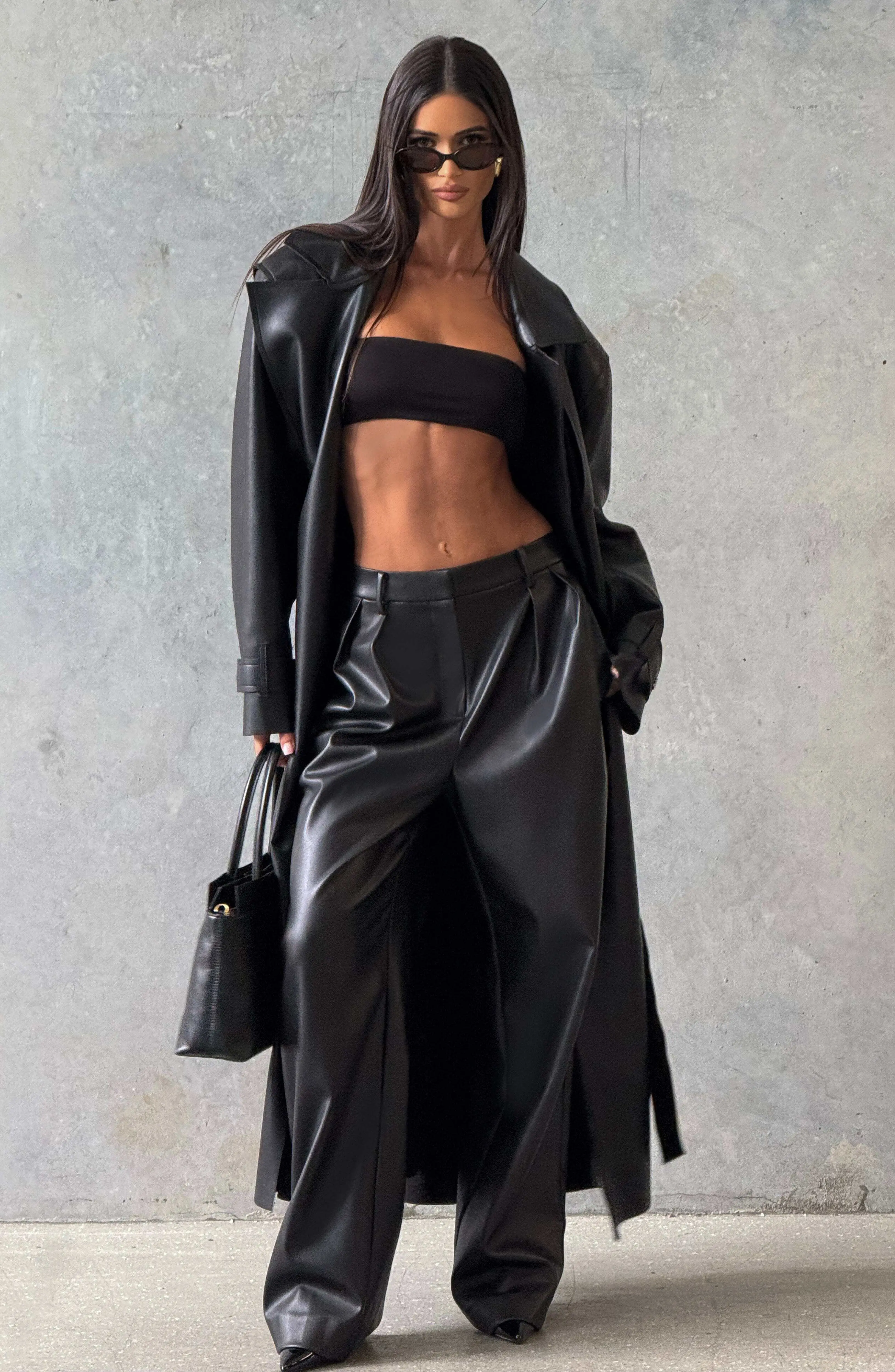 Bridget Trench Coat - Black - Image 2