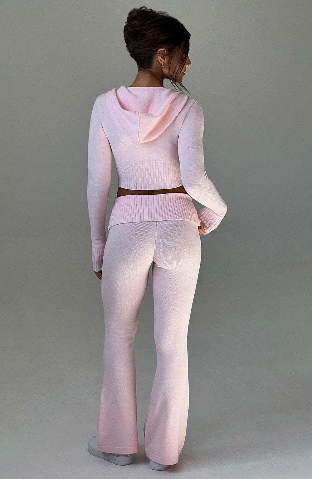 Portia Knit Pants - Pink - Image 2