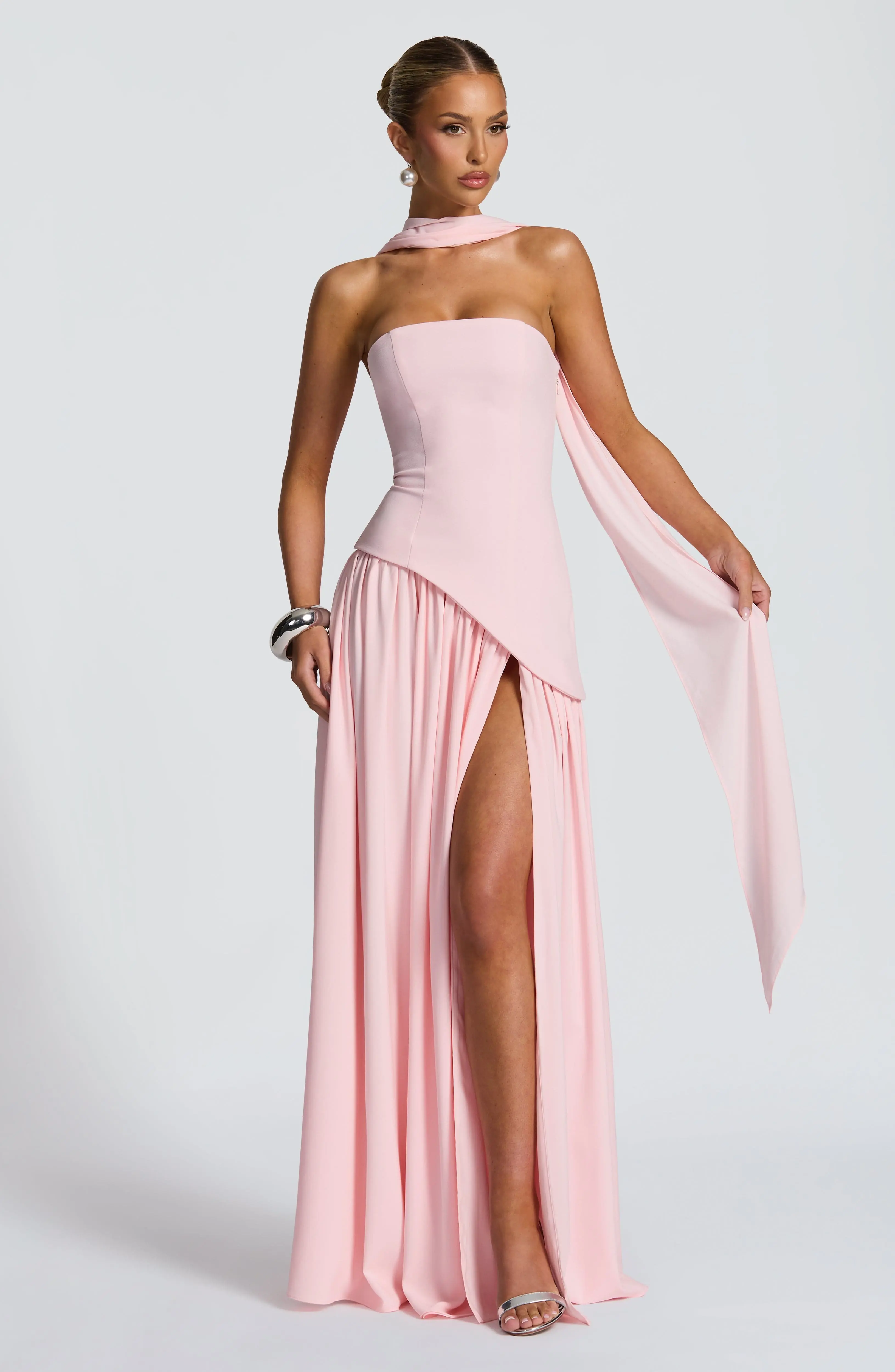 Maliyah Maxi Dress - Blush - Image 11