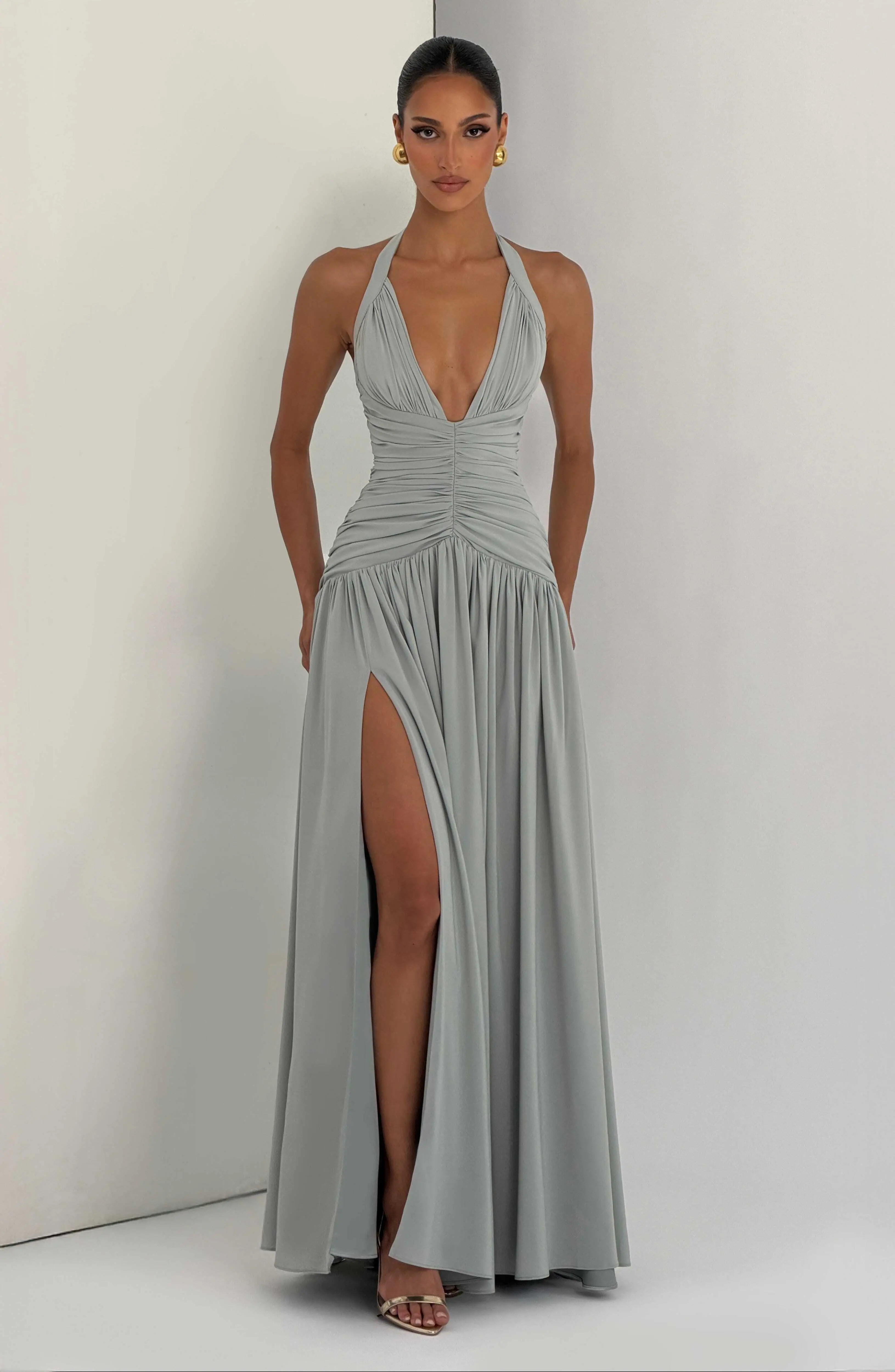 Amaris Maxi Dress - Sage - Image 7