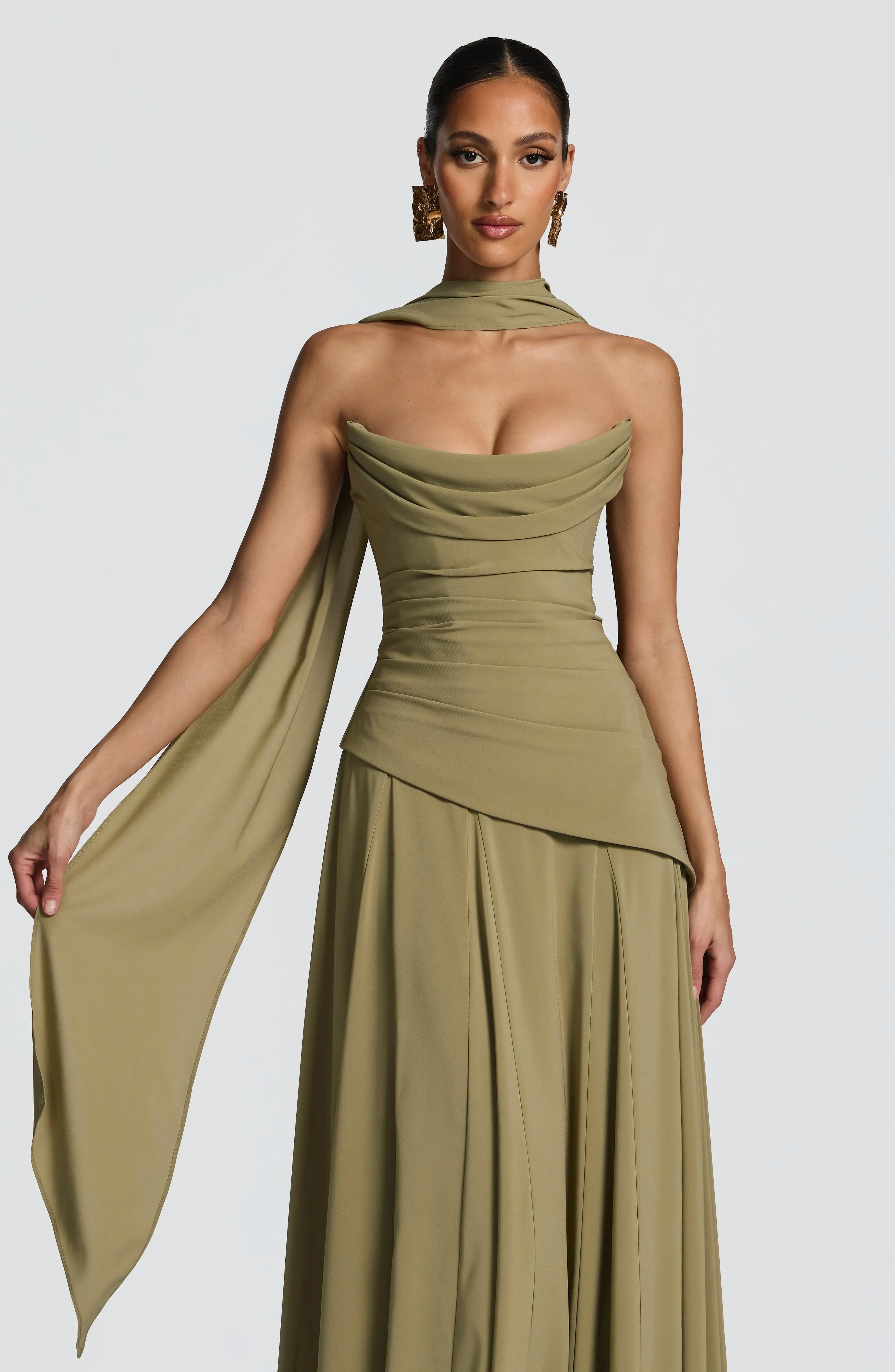 Mila Scarf - Sage - Image 2