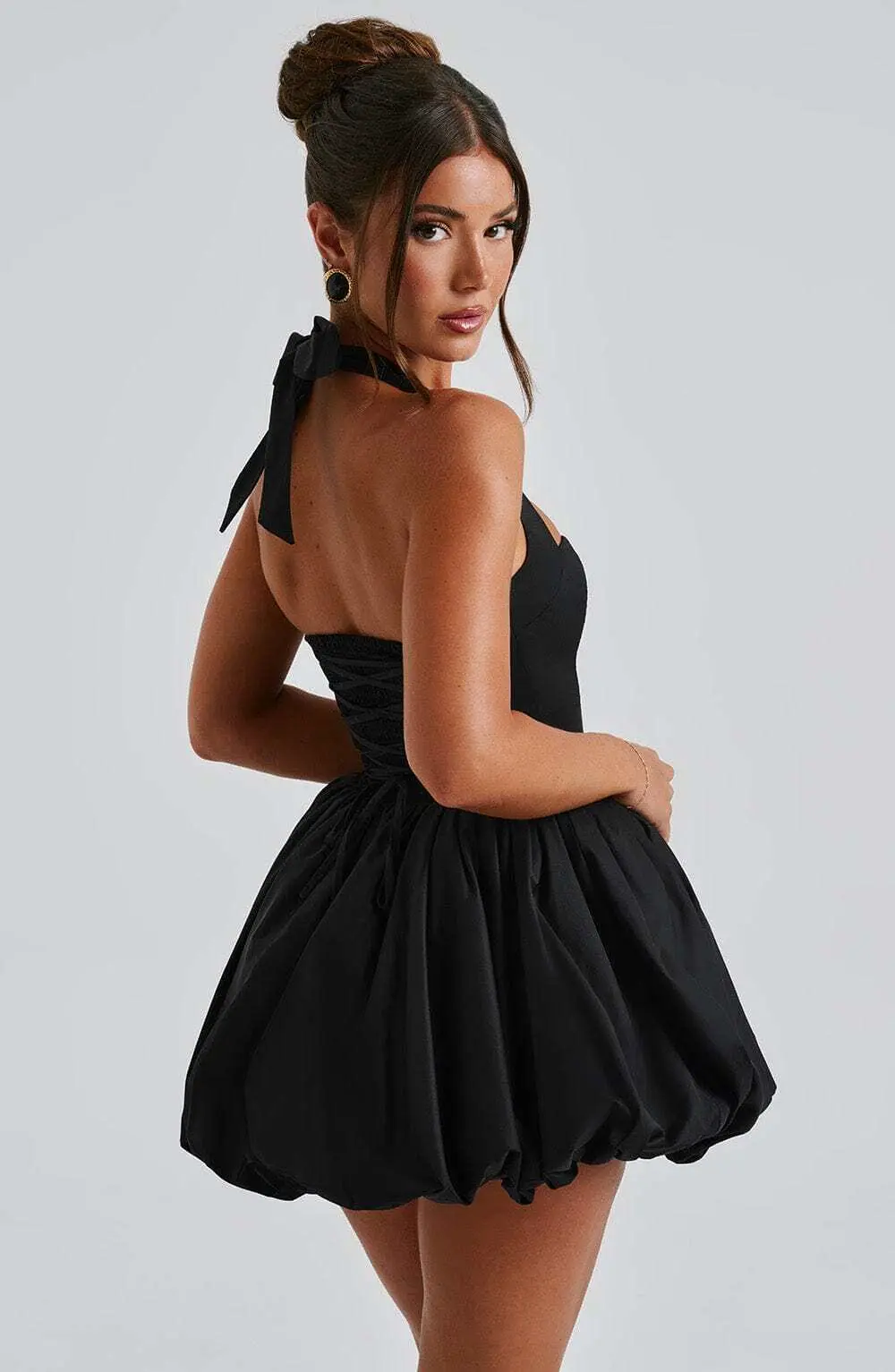 Maricia Mini Dress - Black - Image 12