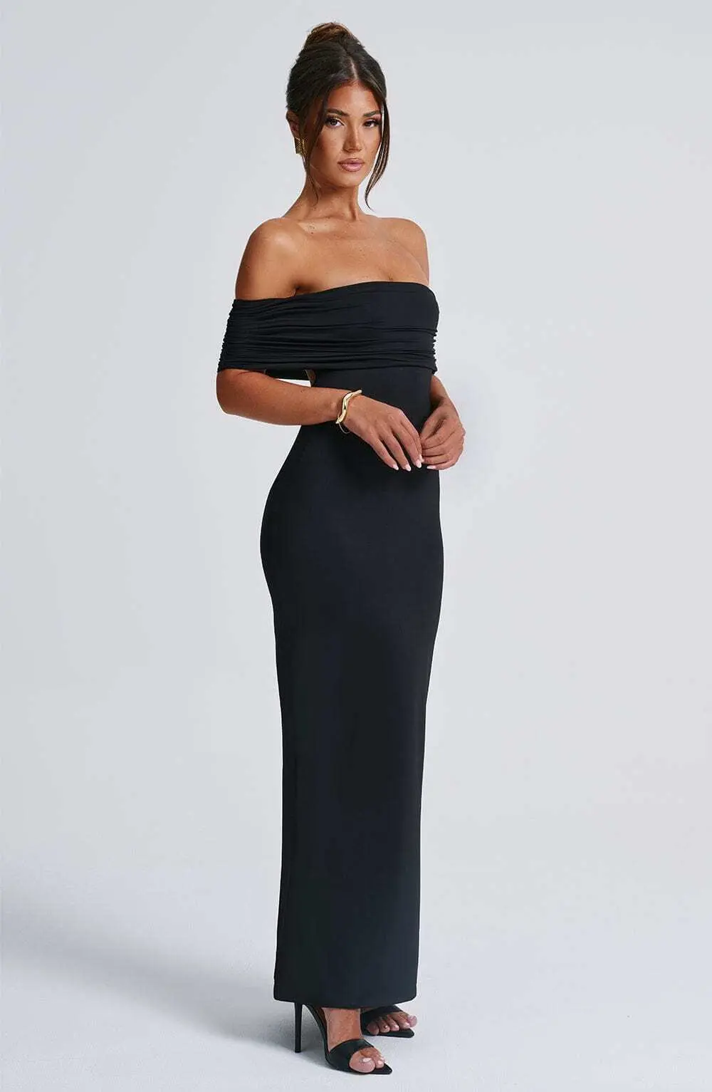 Belinda Maxi Dress - Black - Image 7
