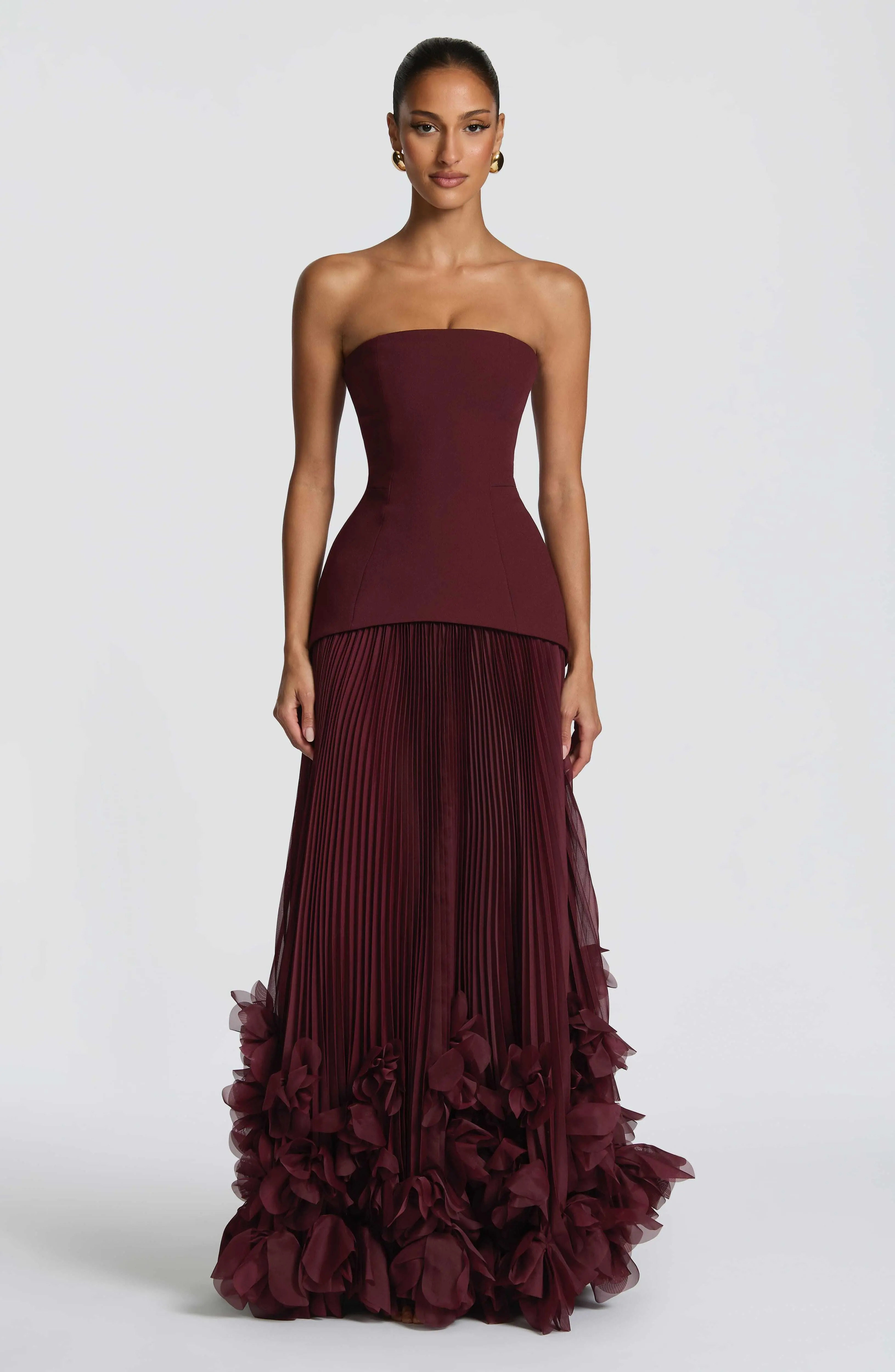 Seraphina Gown - Cherry Lacquer - Image 5