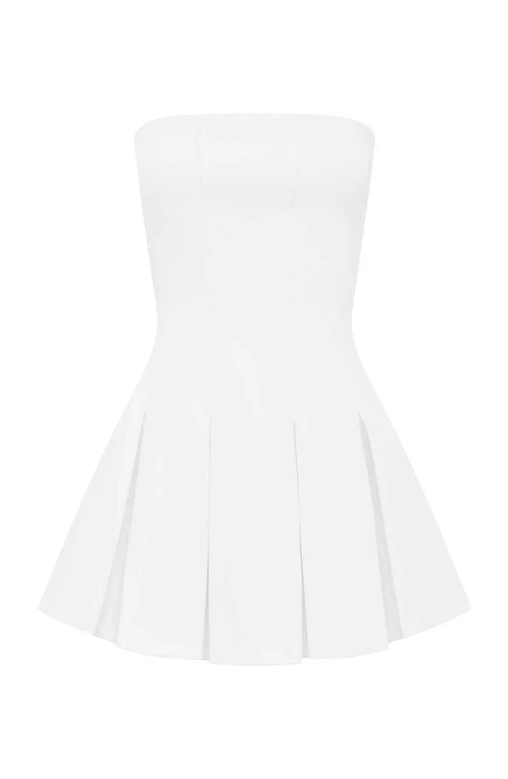 Bryony Mini Dress - Ivory - Image 10
