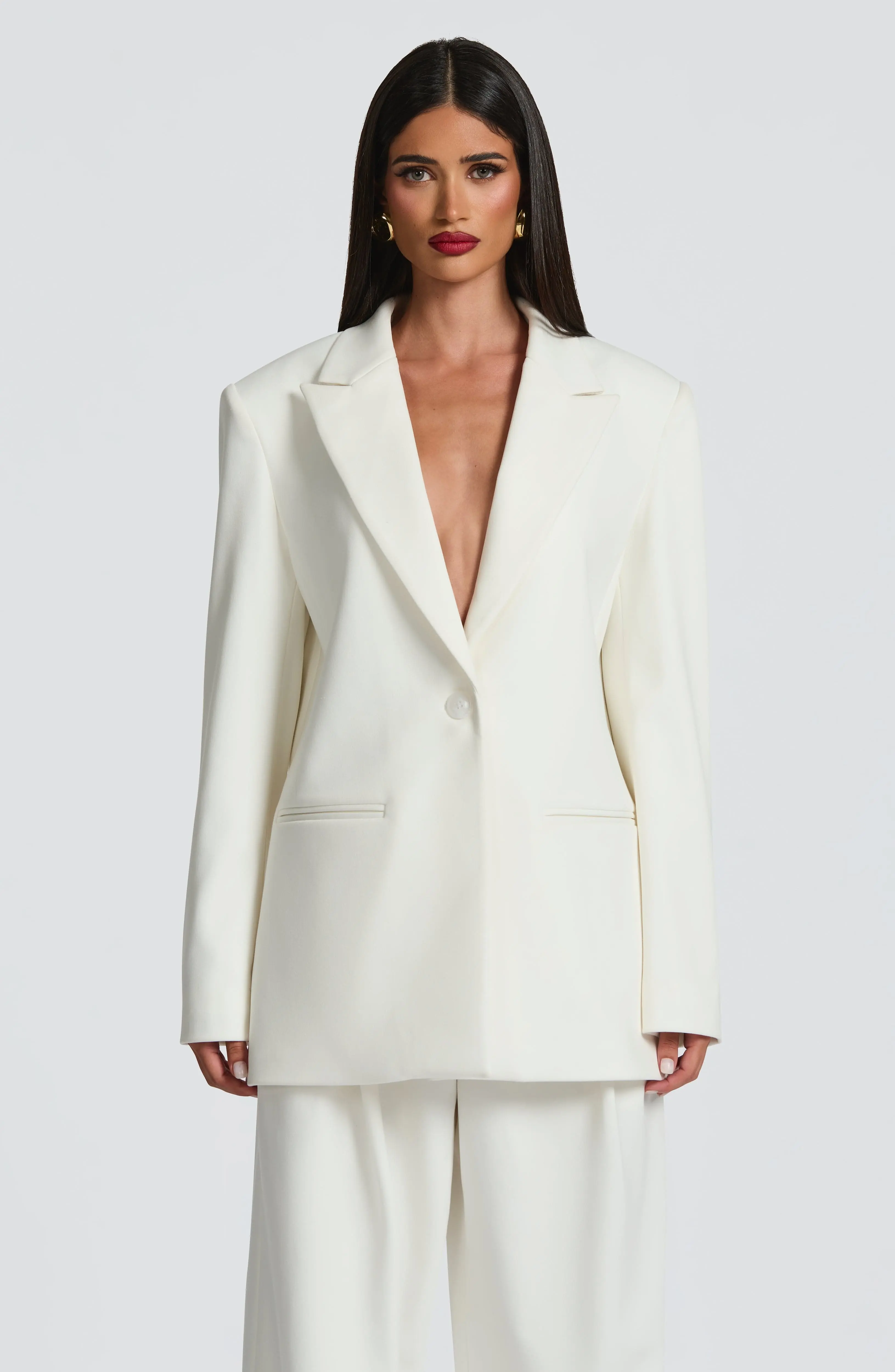 Reece Blazer - Ivory - Image 12